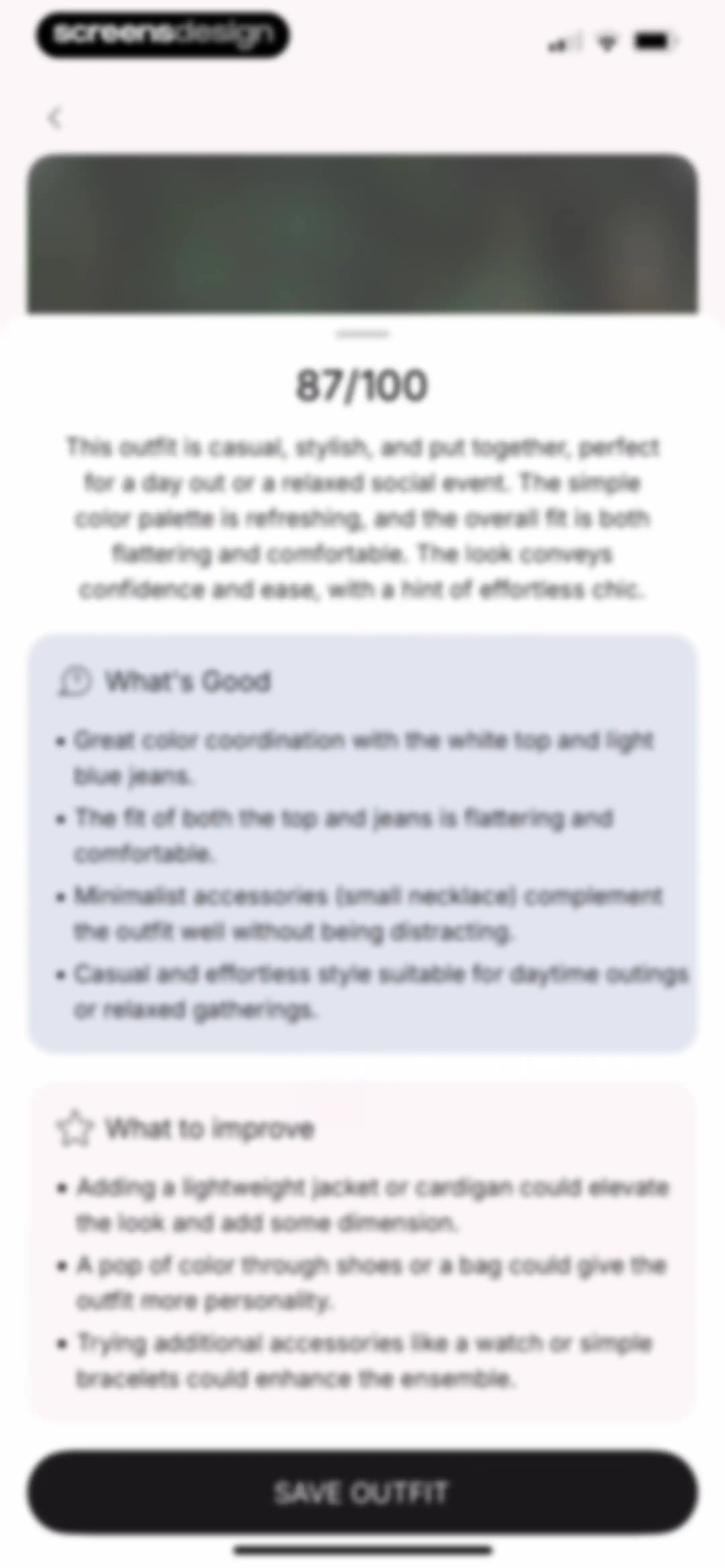 Dressly: AI Outfit Stylist screen 86