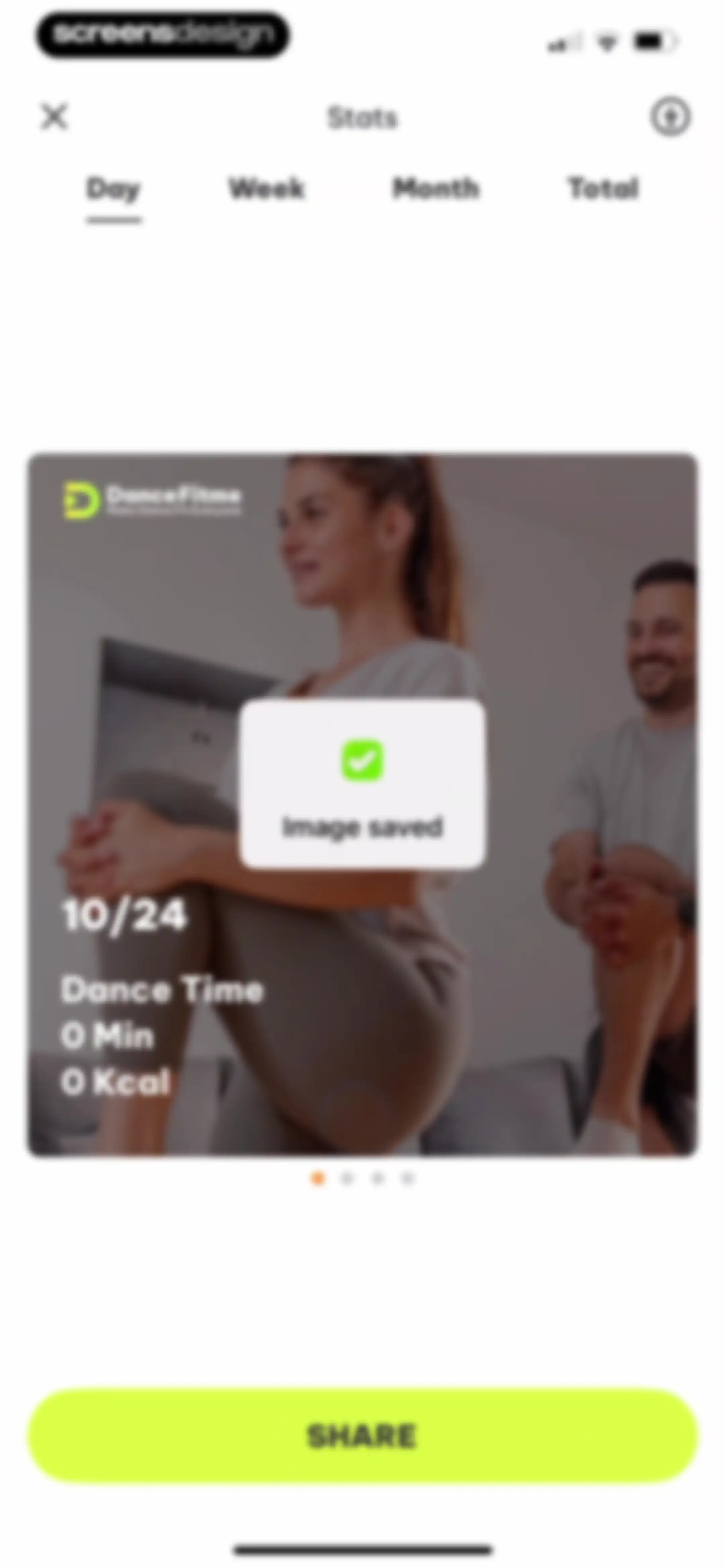 Dancefitme: Fun weight loss screen 123