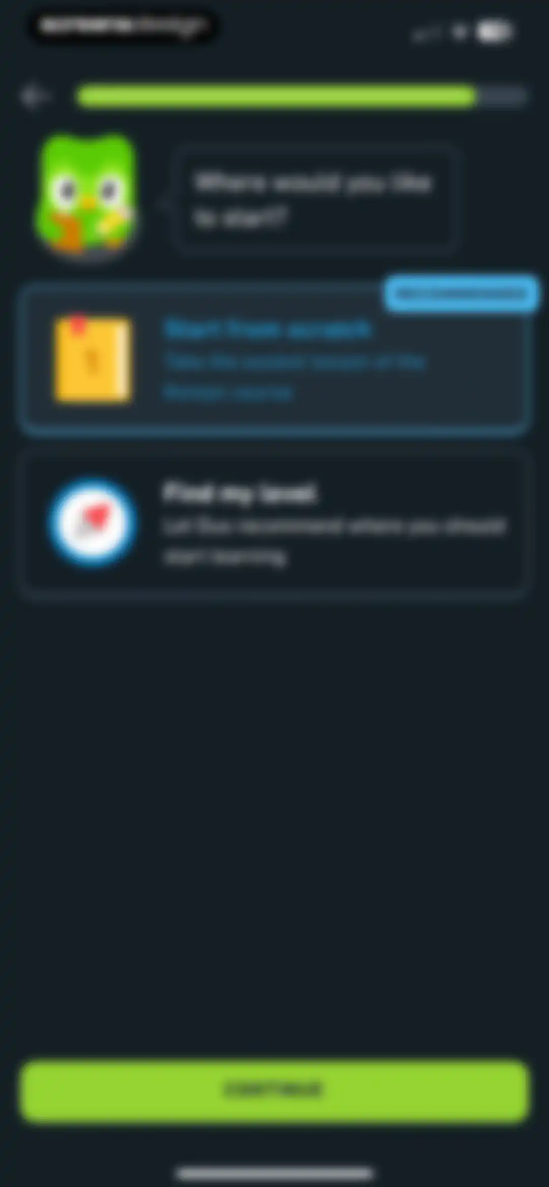 Duolingo: Language Lessons screen 20