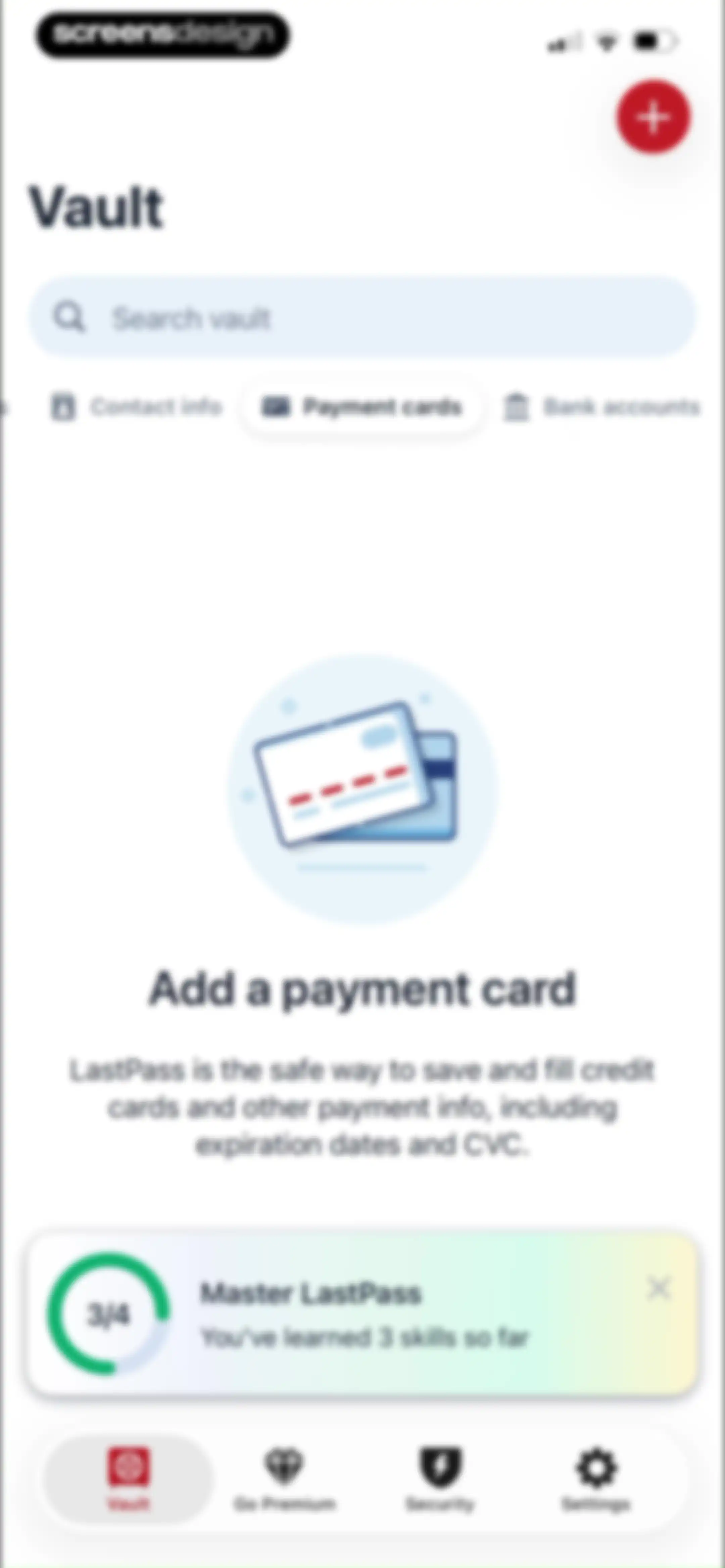 LastPass Password Manager screen 45