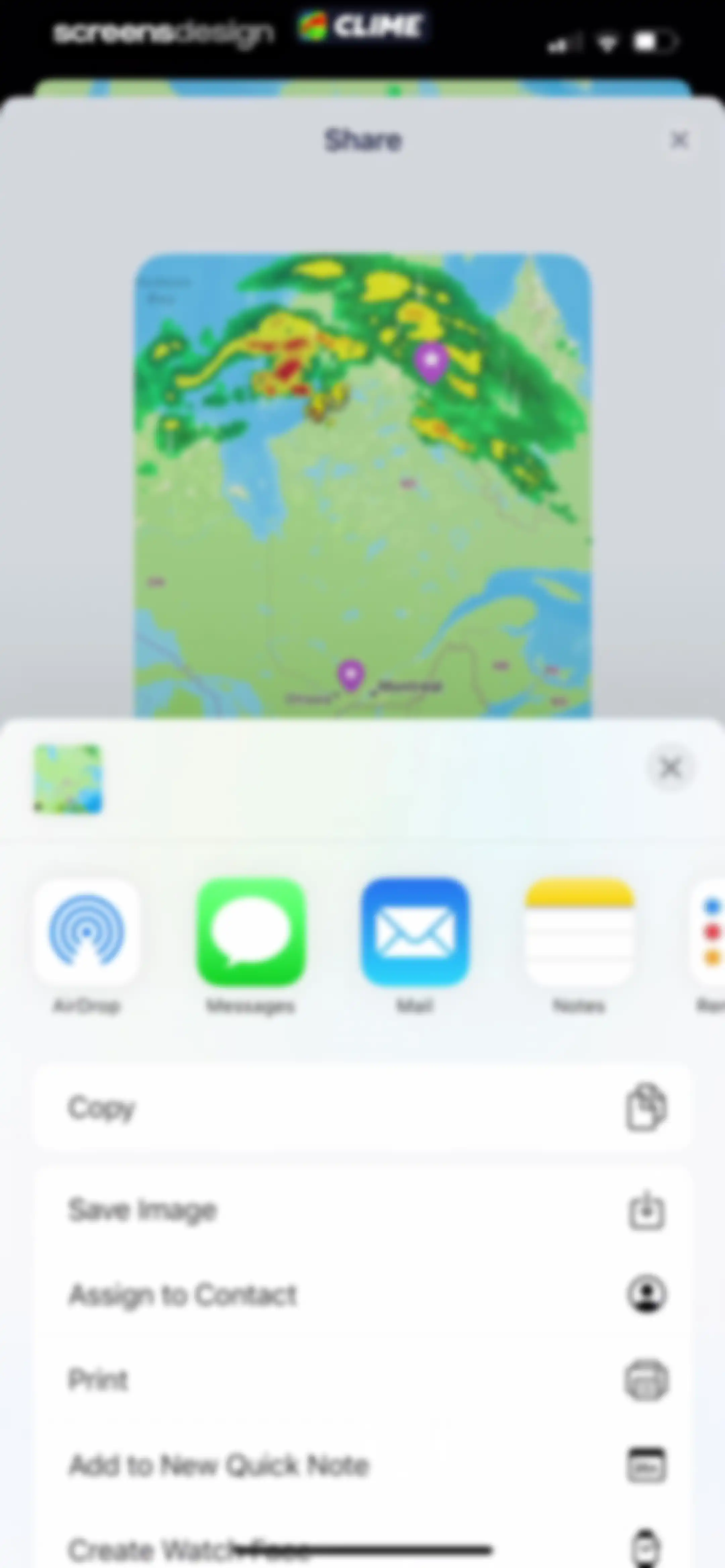 Clime: NOAA Weather Radar Live screen 77