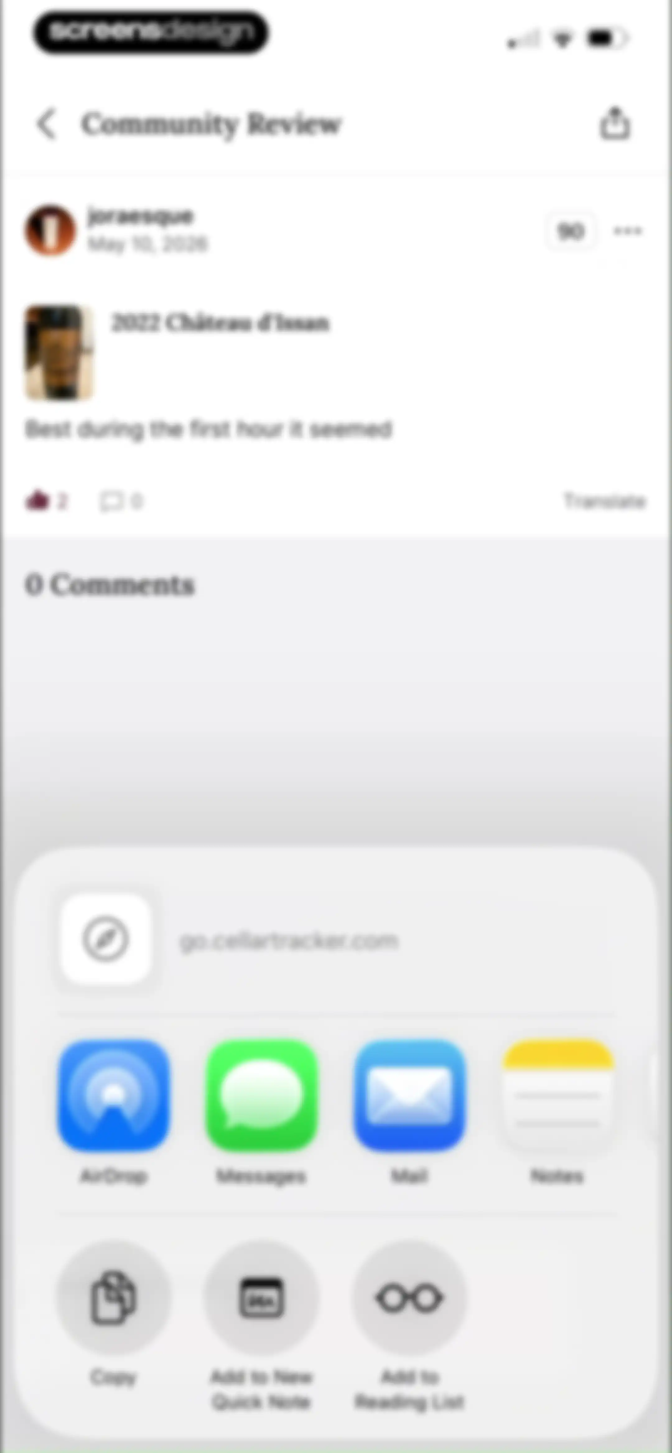 CellarTracker: #1 Wine Tracker screen 66