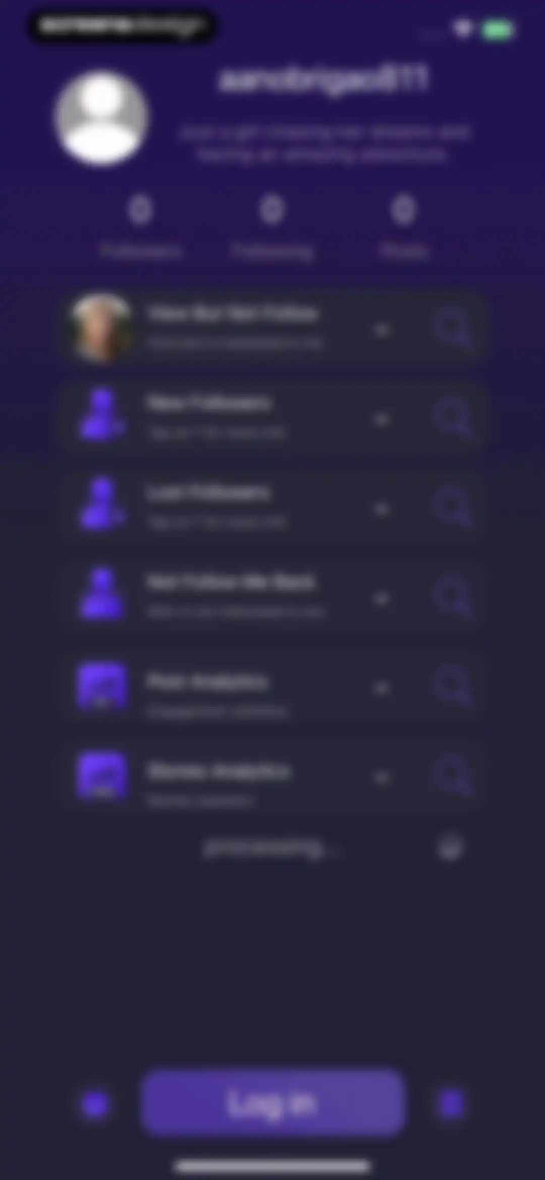 Unfollow Tracker: MyFollowers screen 11
