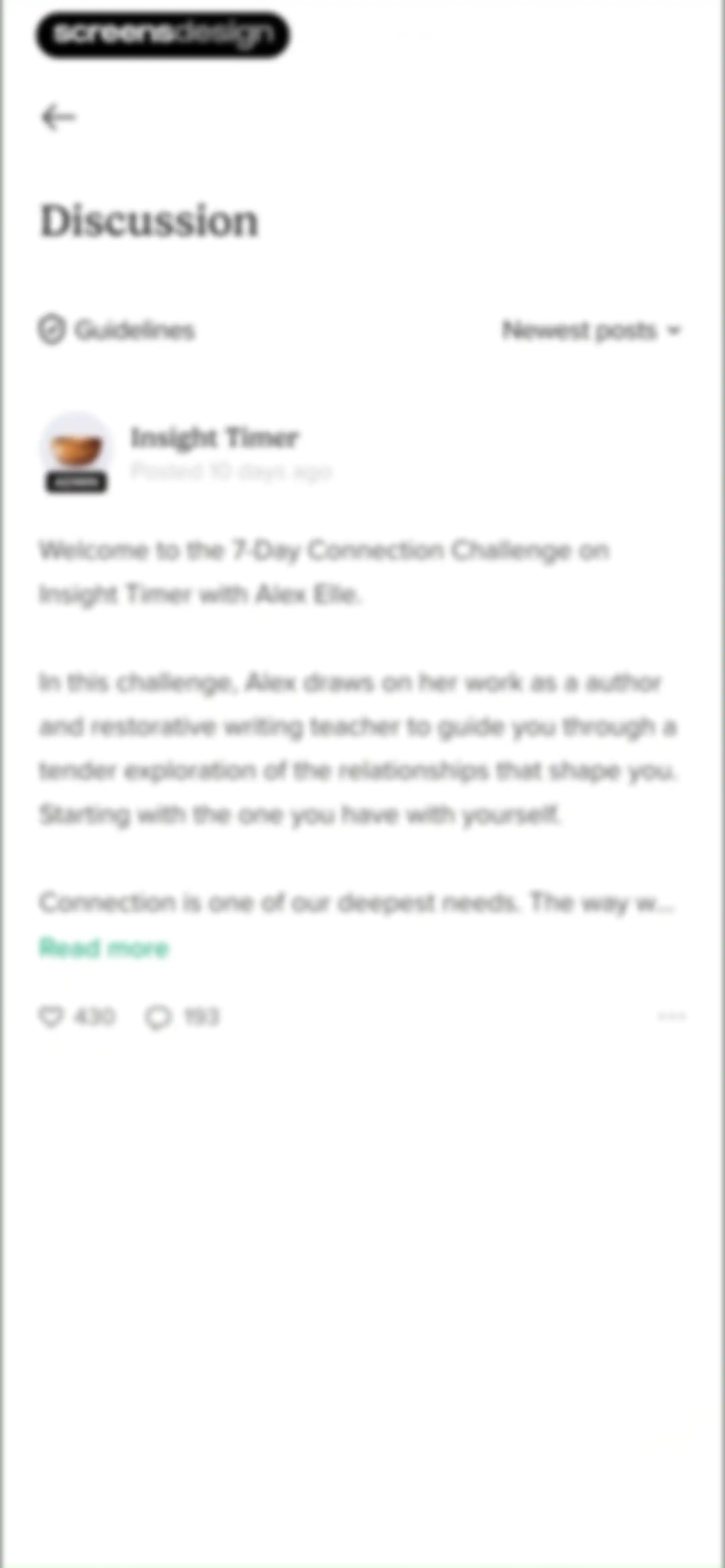 Insight Timer: Meditate, Sleep screen 55