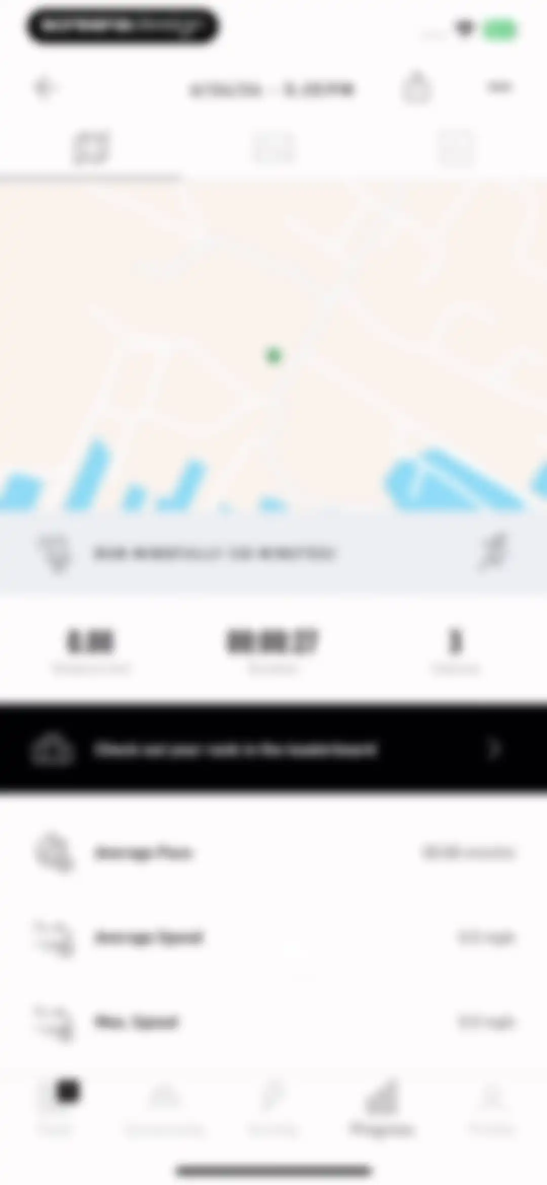 adidas Running: Run tracker screen 91