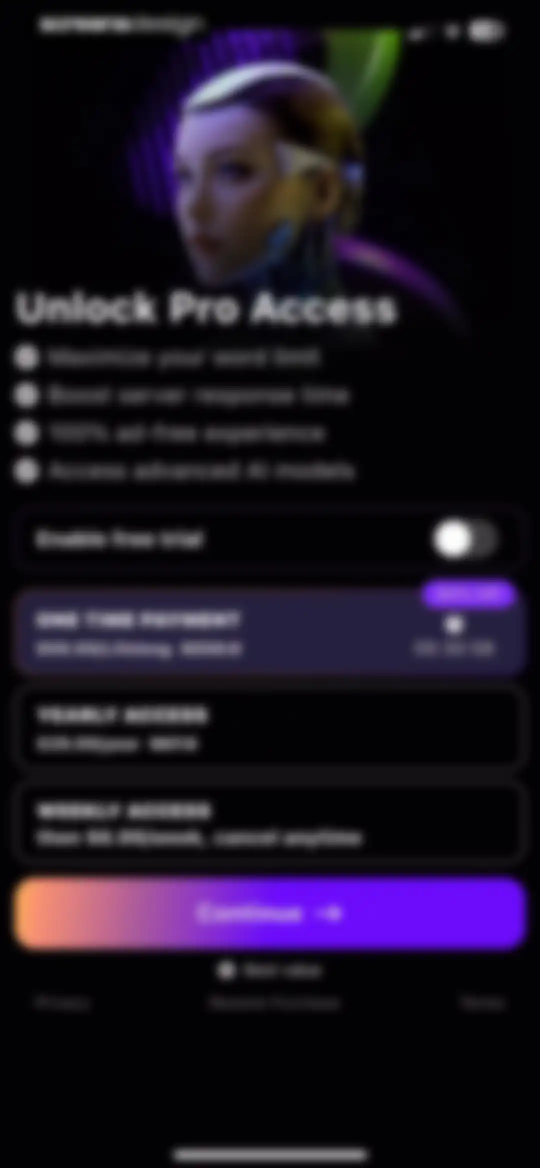 G.AI 4.1 -AI Chatbot Assistant screen 3