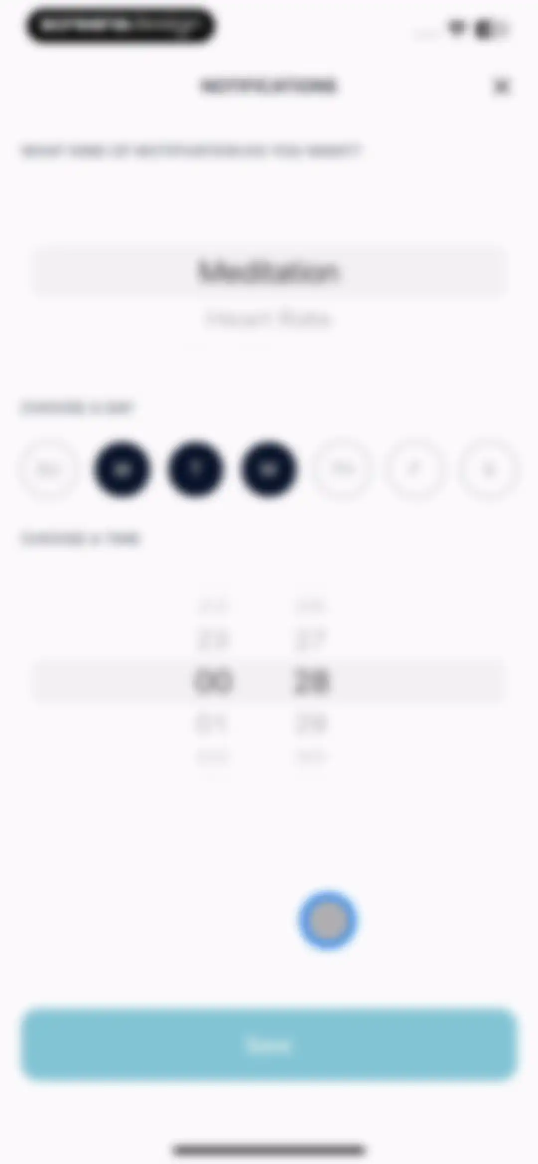 Heart Health - Pulse Measure screen 55