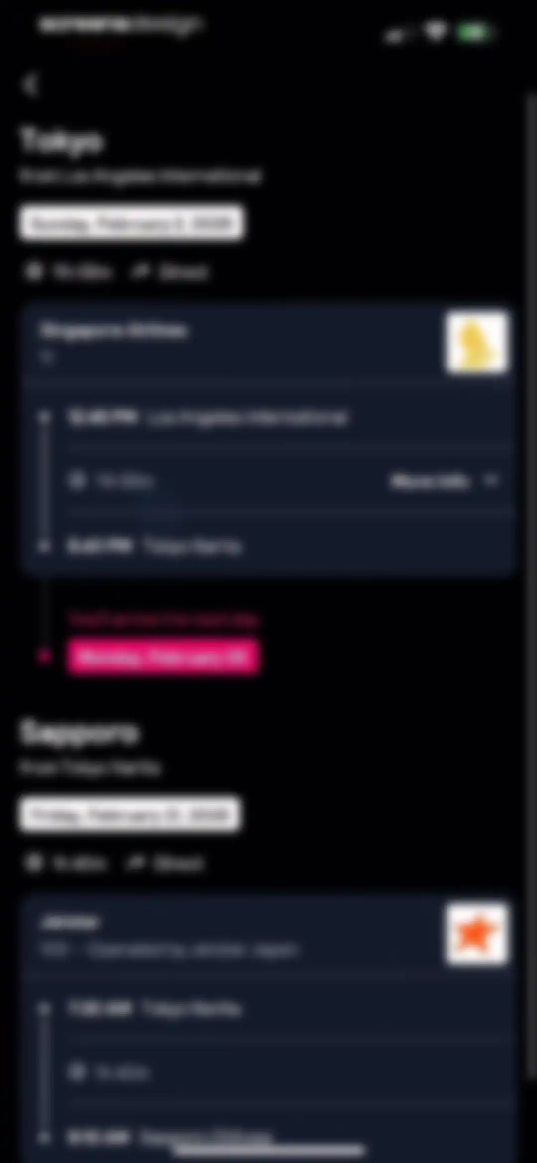 Skyscanner Flights & Travel screen 43
