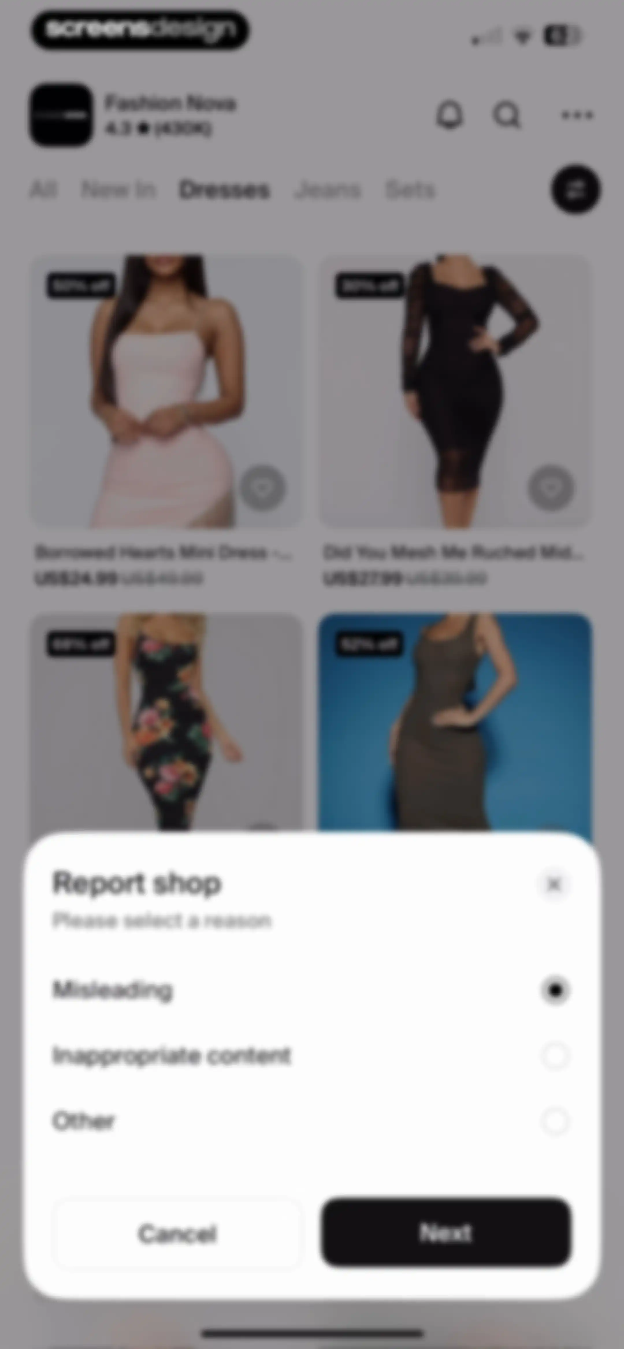 Shop: All your favorite brands screen 87