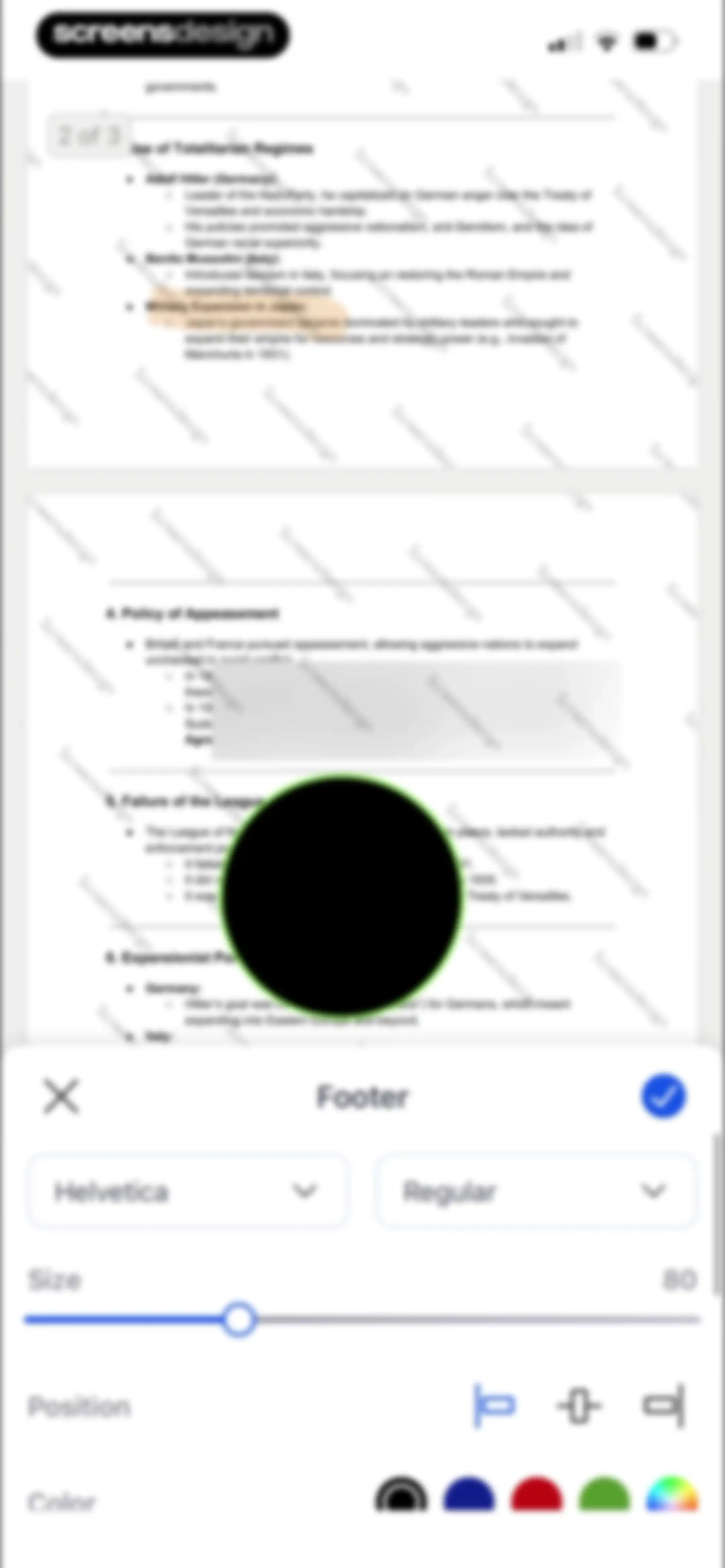 Forma: PDF Document Editor screen 52