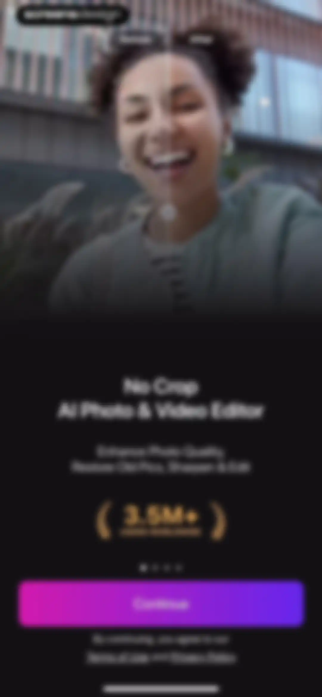 Edit Up: AI Photo Video Editor screen 3