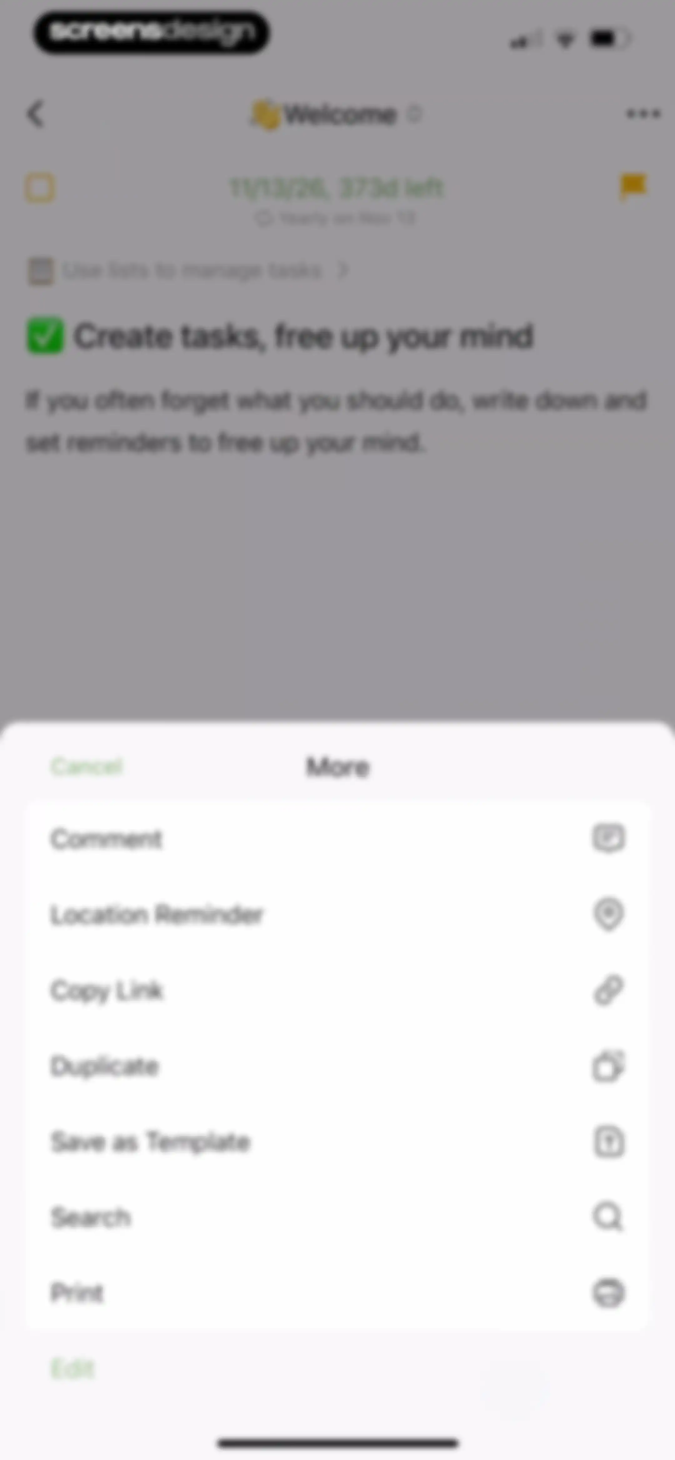 TickTick:To-Do List & Calendar screen 58