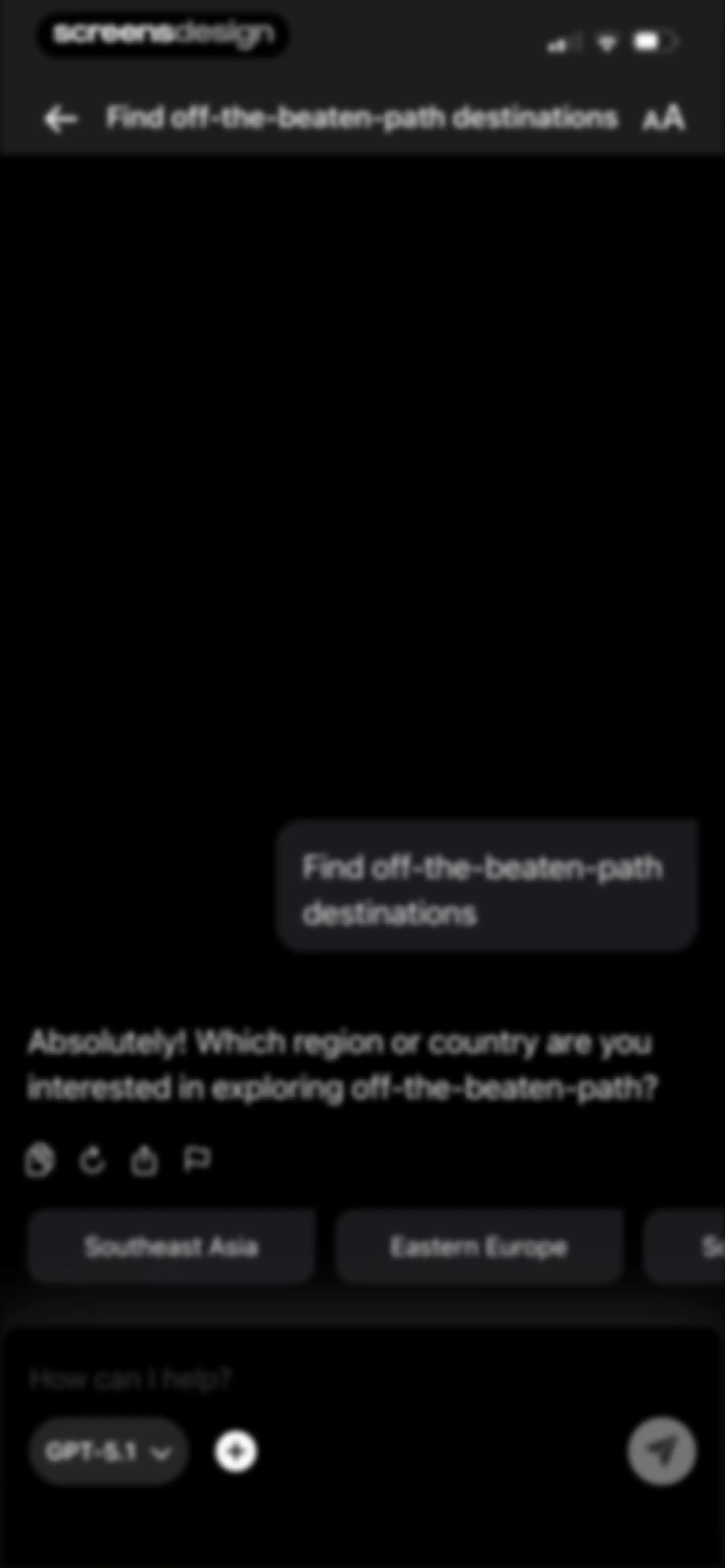 AI Chatbot: Pixi screen 47