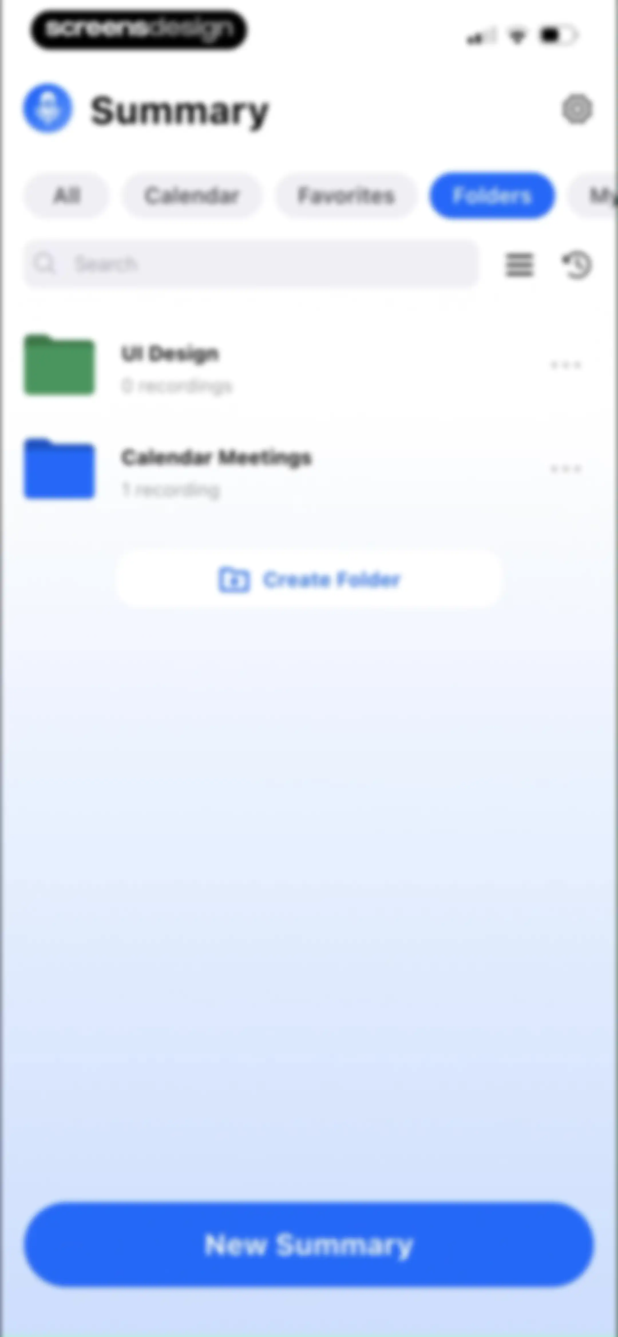 Summary - AI Note Taker screen 93