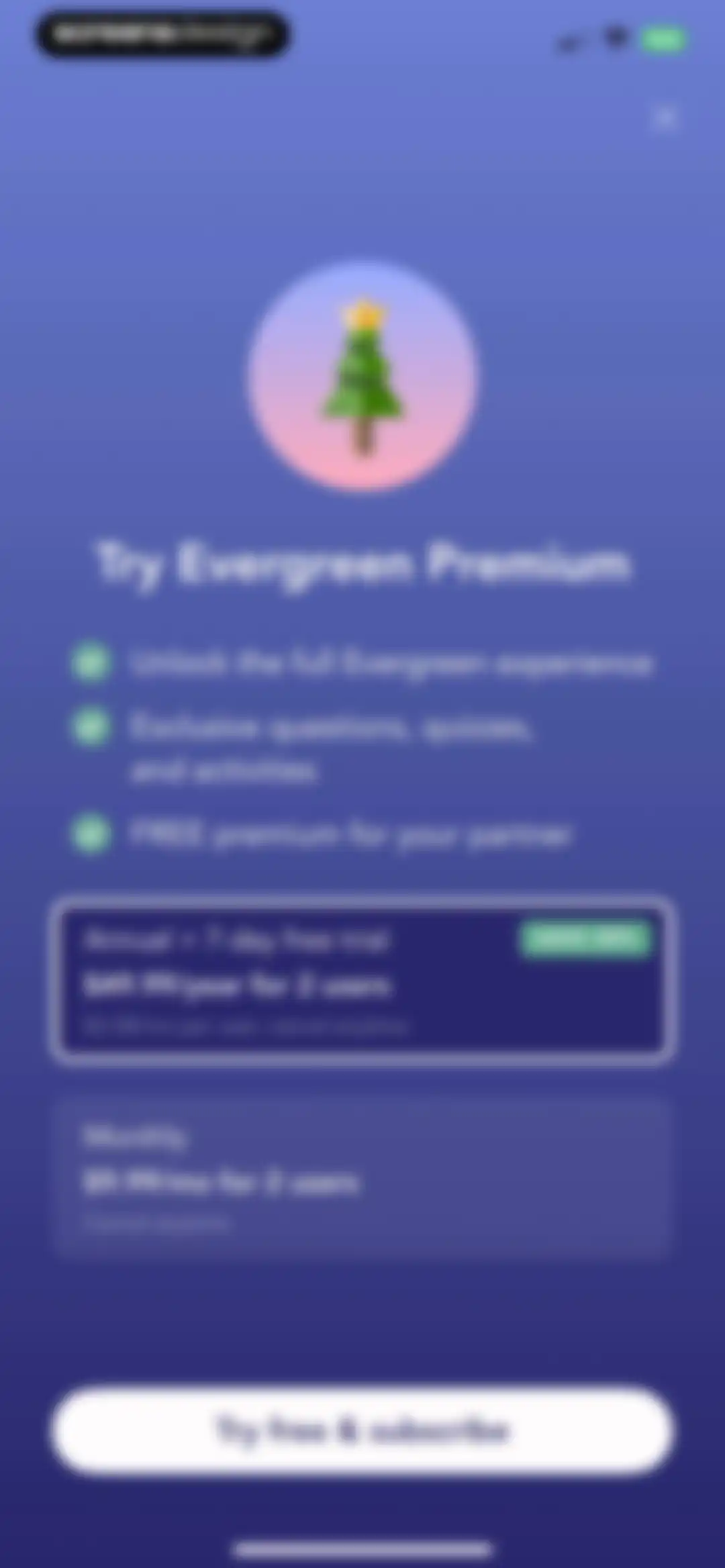 Evergreen: Relationship Growth screen 15