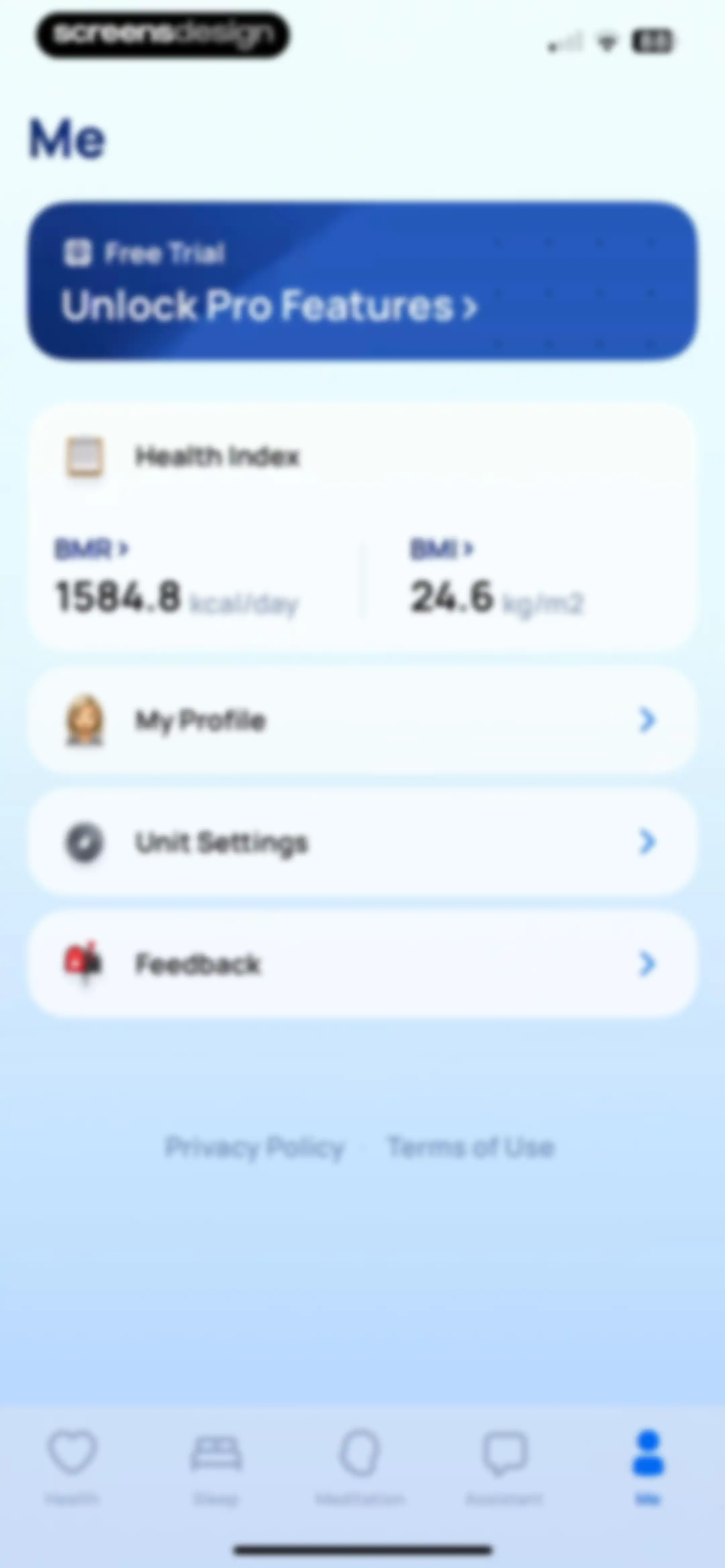 Ease - Body & Mental Health screen 119