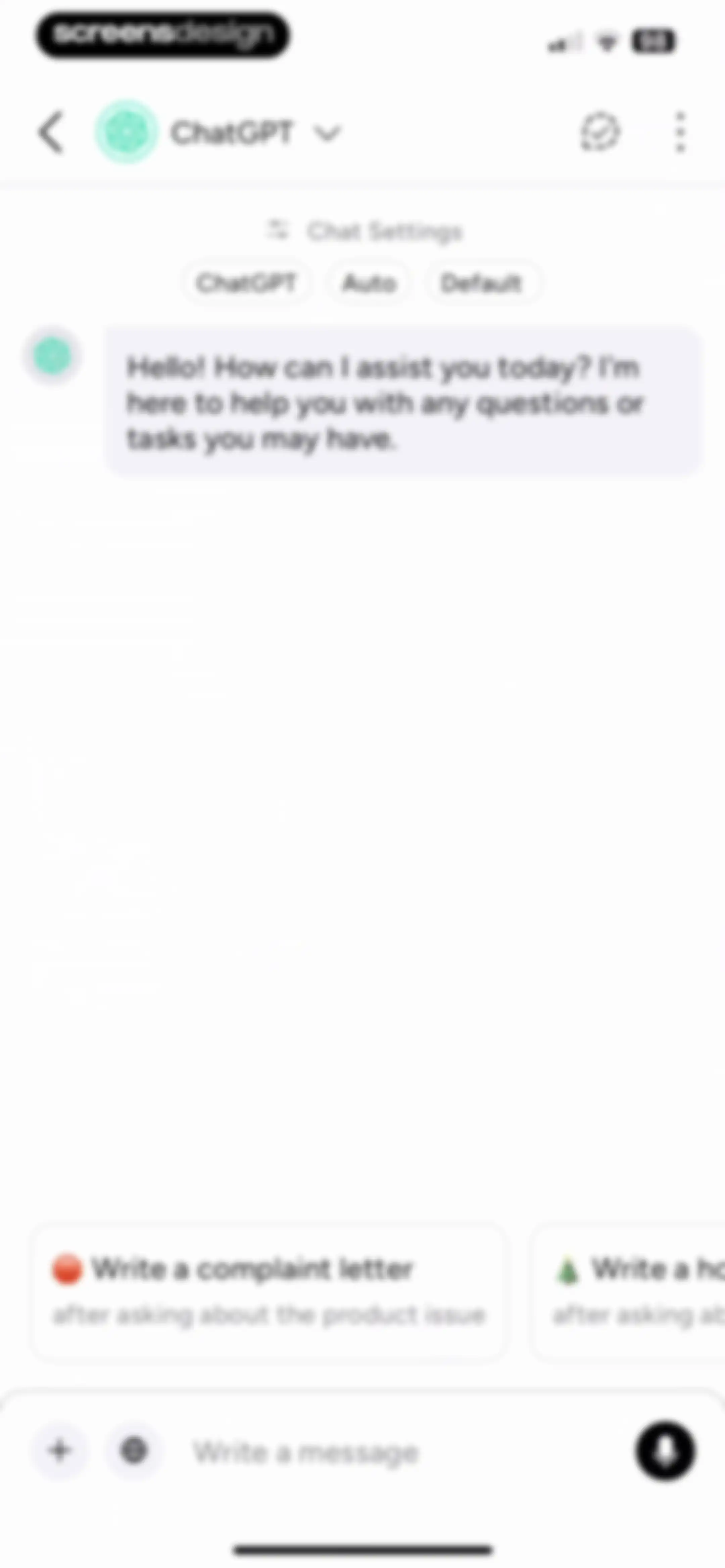 Chatbot AI Assistant - Genie screen 12