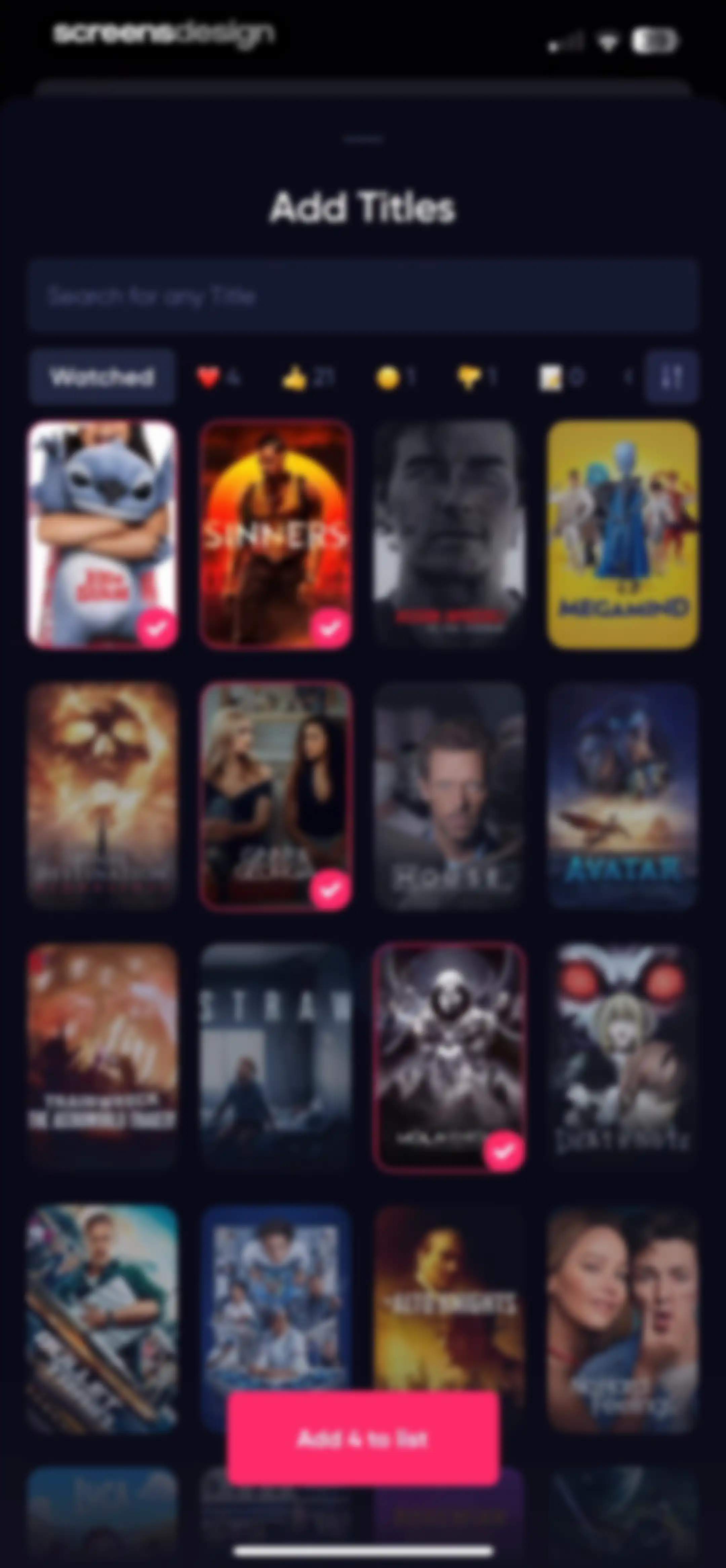 Queue - Find Movies & Shows screen 119