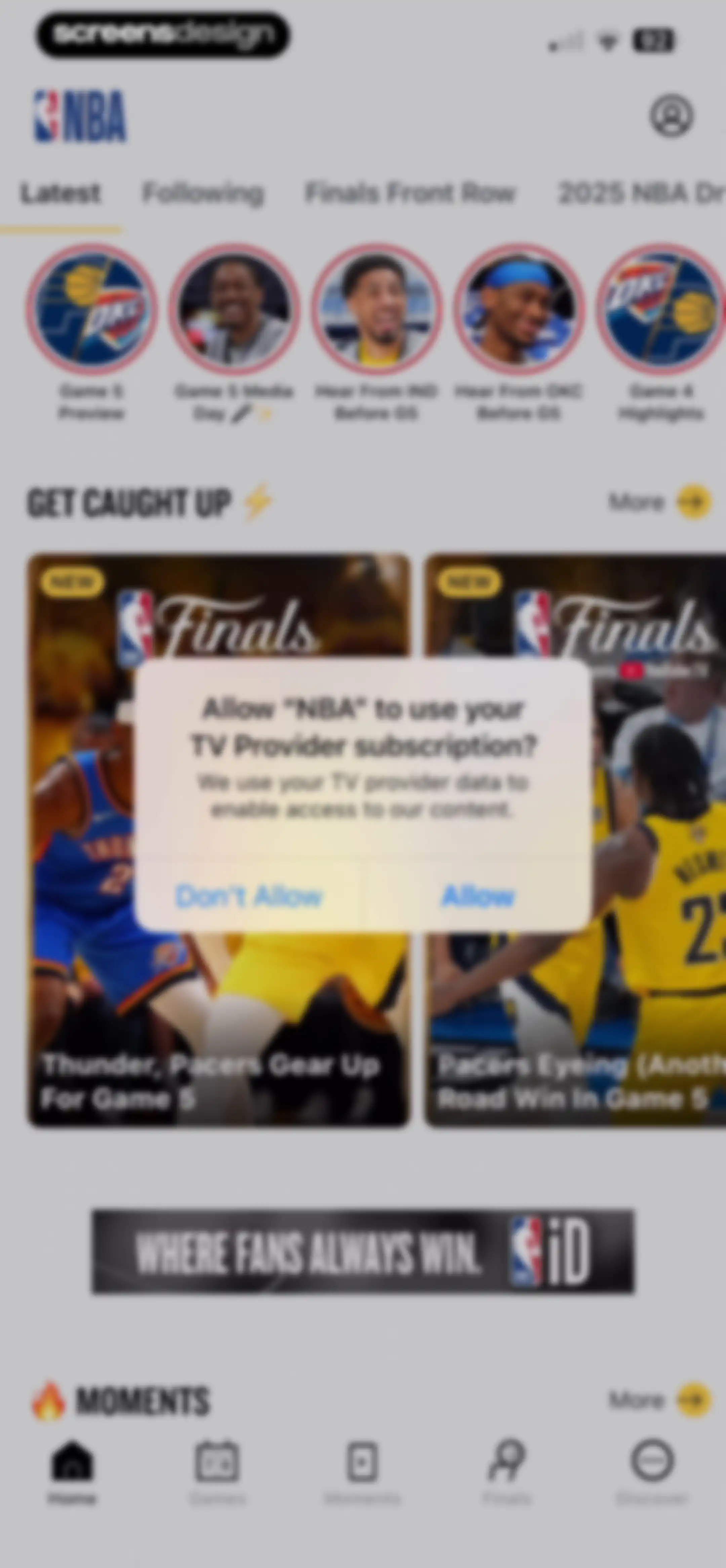 NBA: Live Games & Scores screen 17