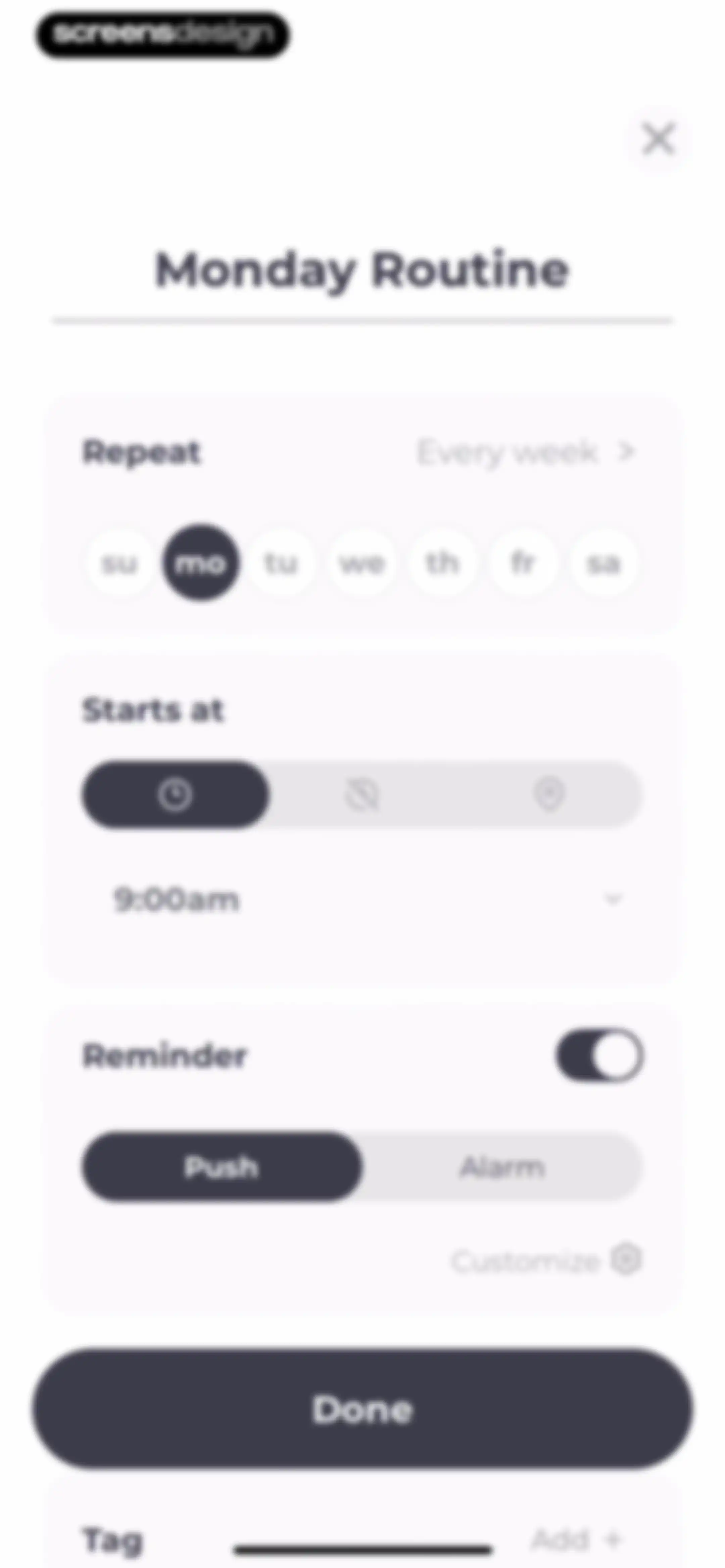 Routine Planner, Habit Tracker screen 39