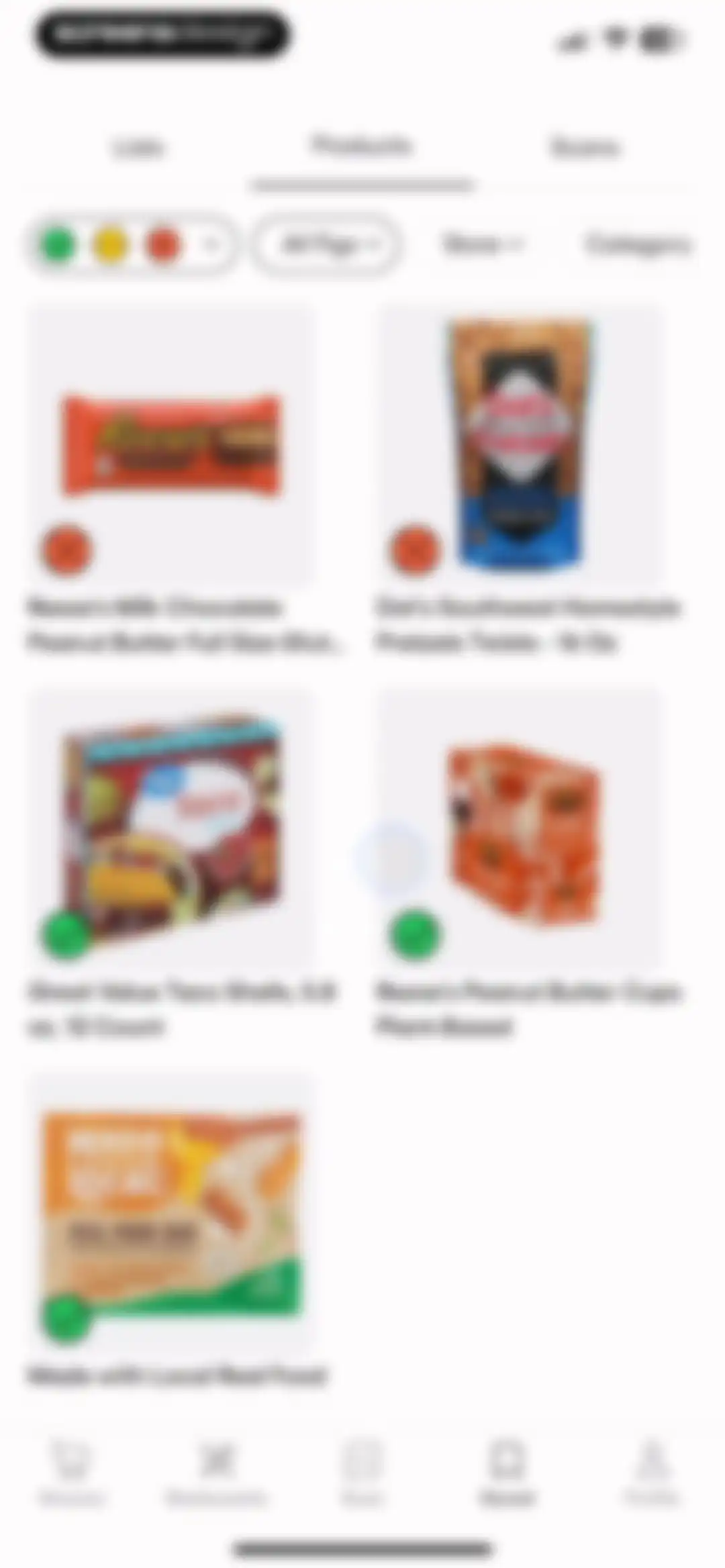 Fig: Food Scanner & Guide screen 42