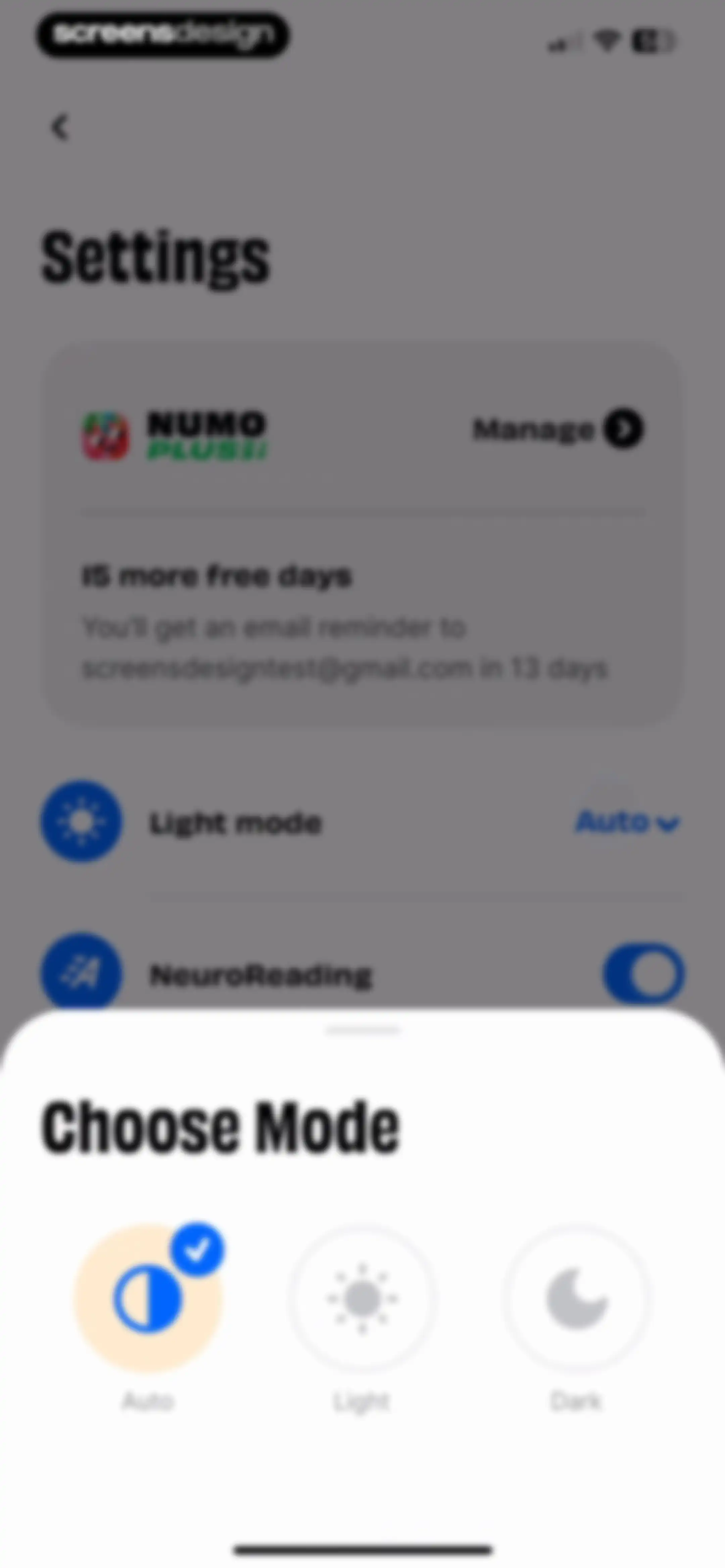 Numo: Cringe-Free ADHD App screen 168