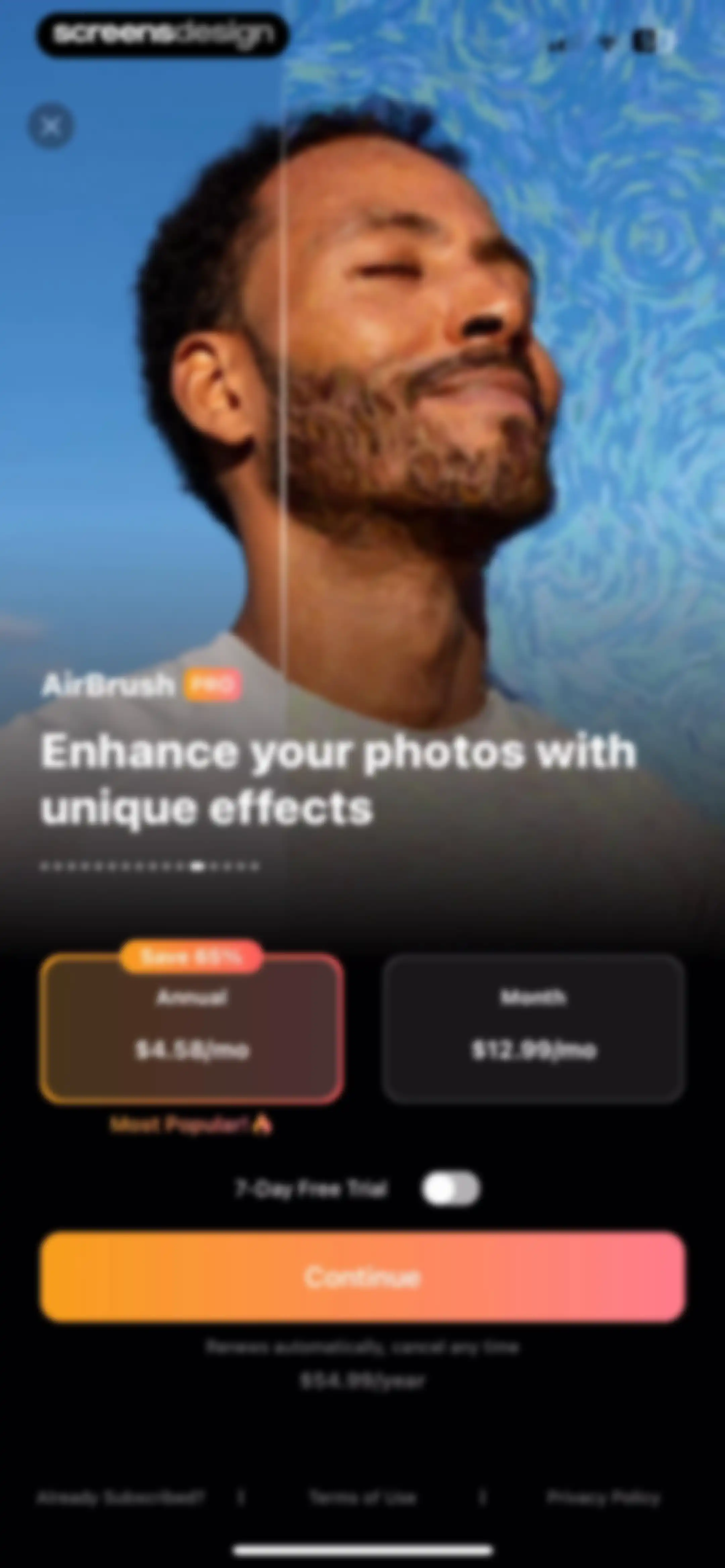 Airbrush: Face Photo Editor screen 17