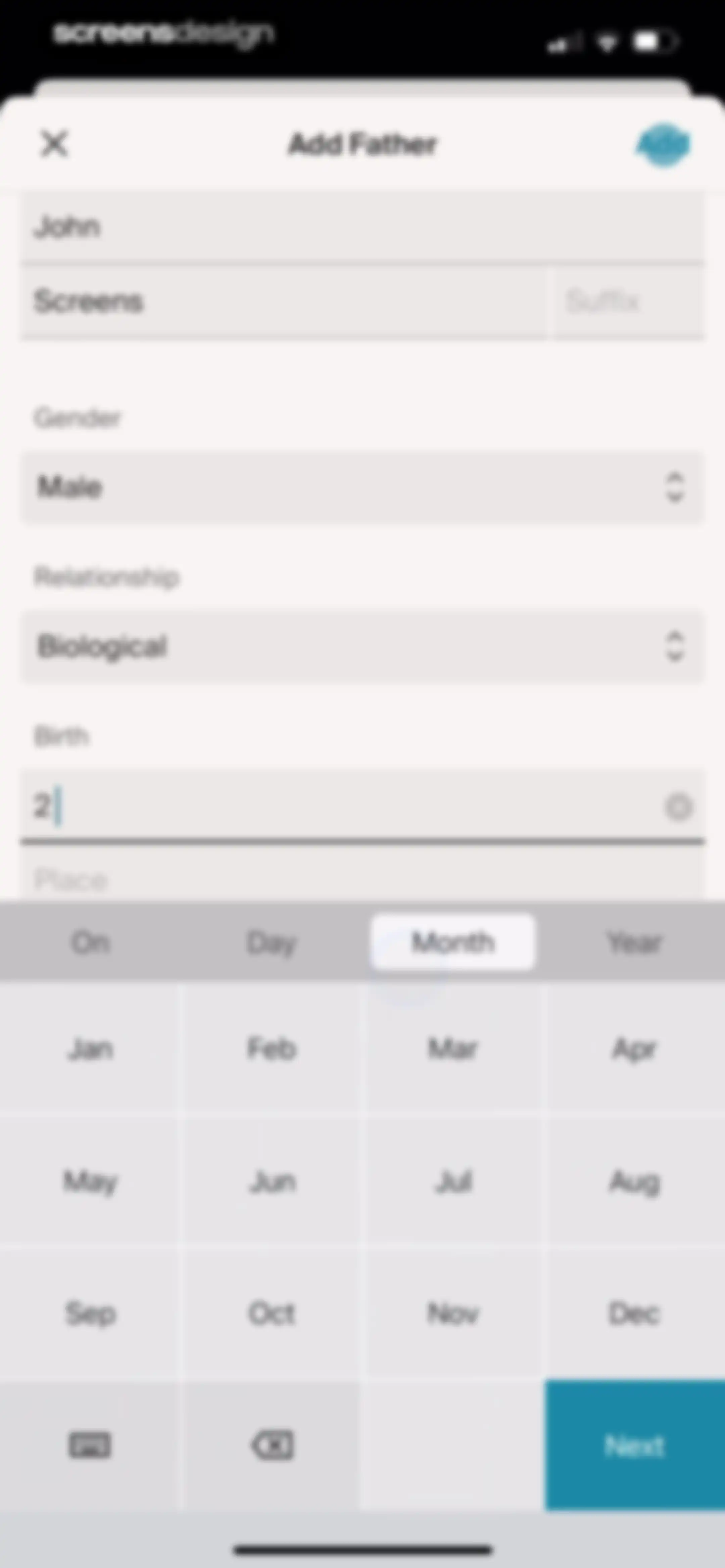 Ancestry: Family History & DNA screen 33