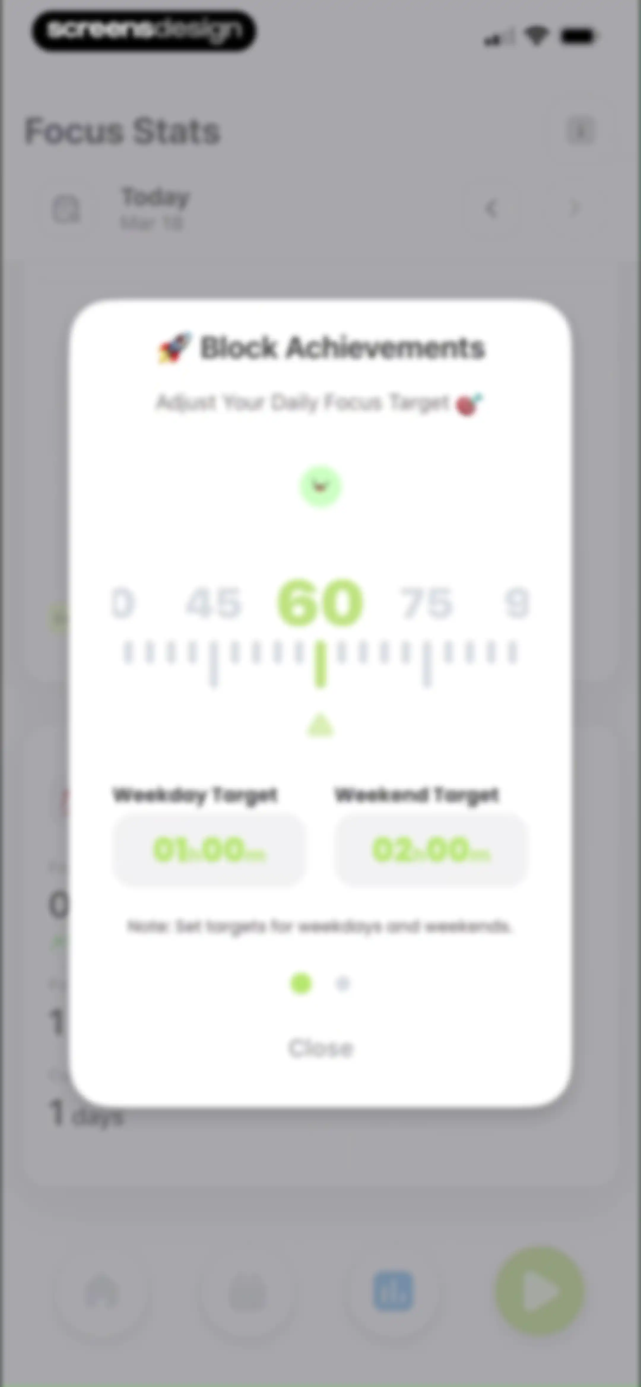 Blockin -Screen Time for Focus screen 101