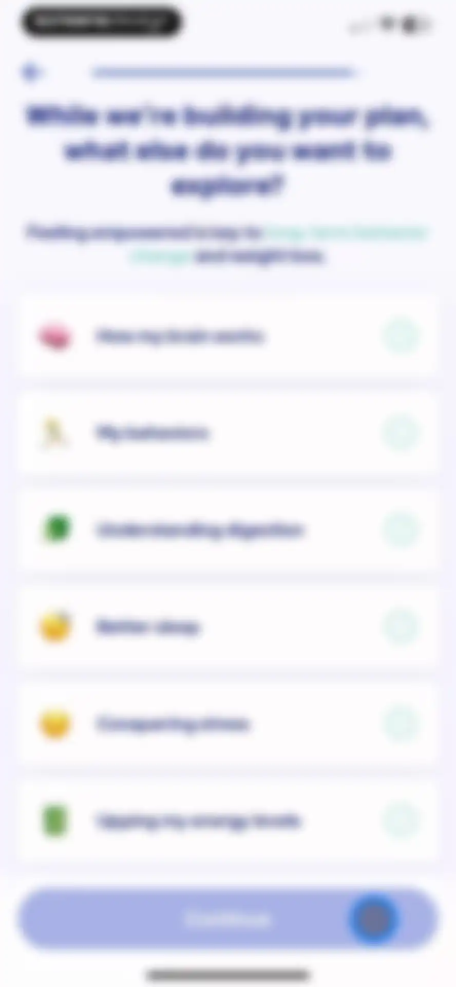 Omo: Healthy Weight Loss App screen 67