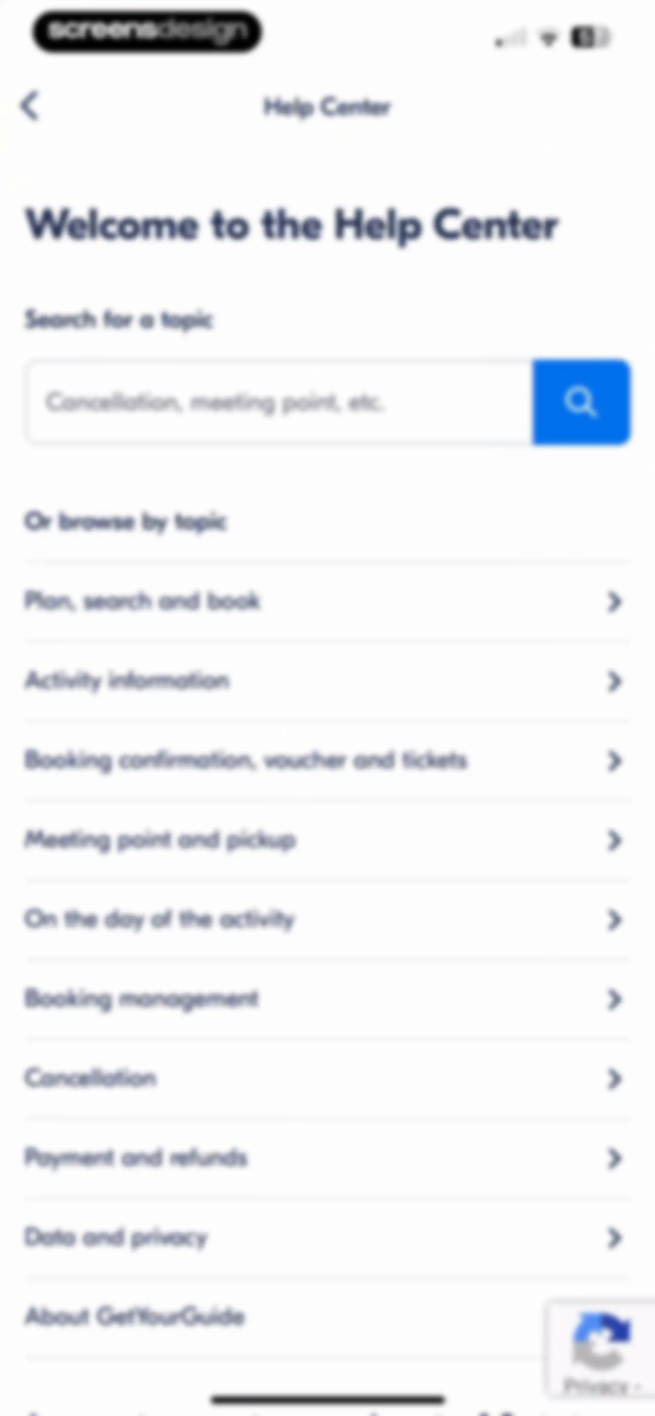 GetYourGuide: Plan & Book screen 120