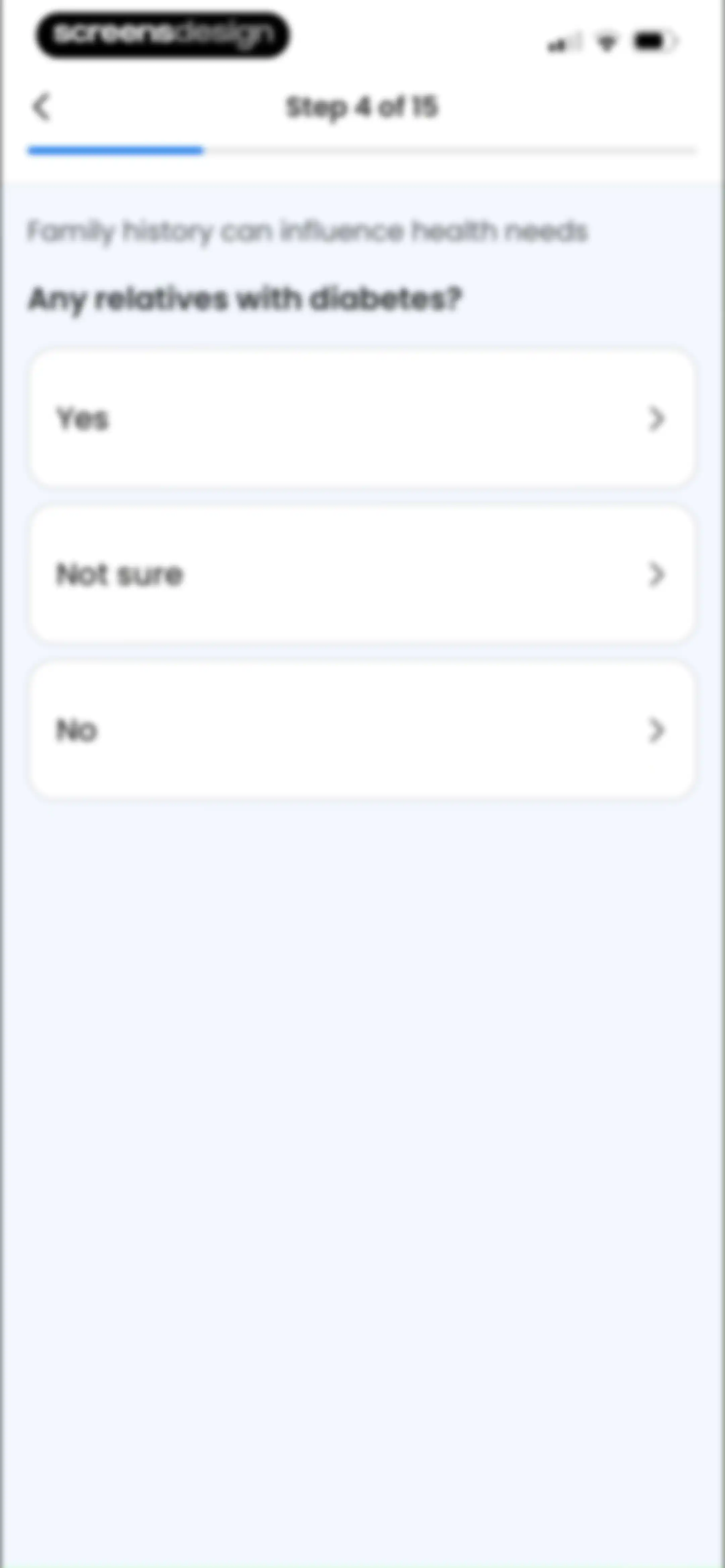 MyDiabetes: Sugar & Meal Log screen 11