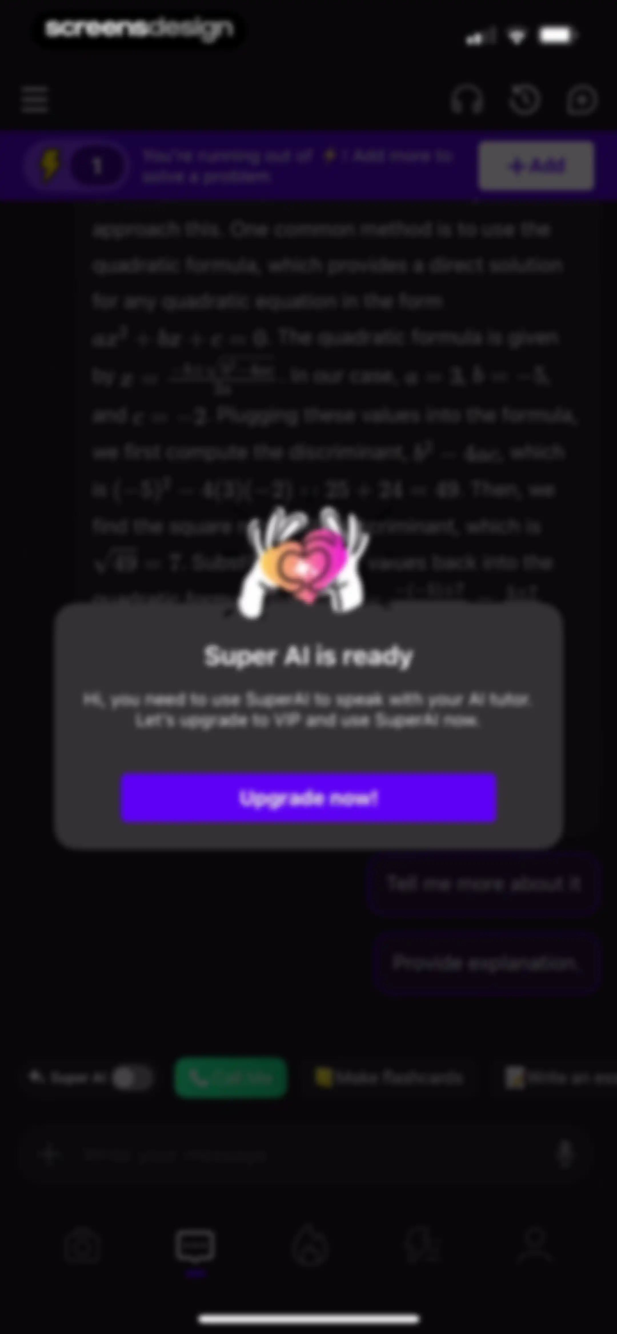 Answer.AI - Your AI tutor screen 48