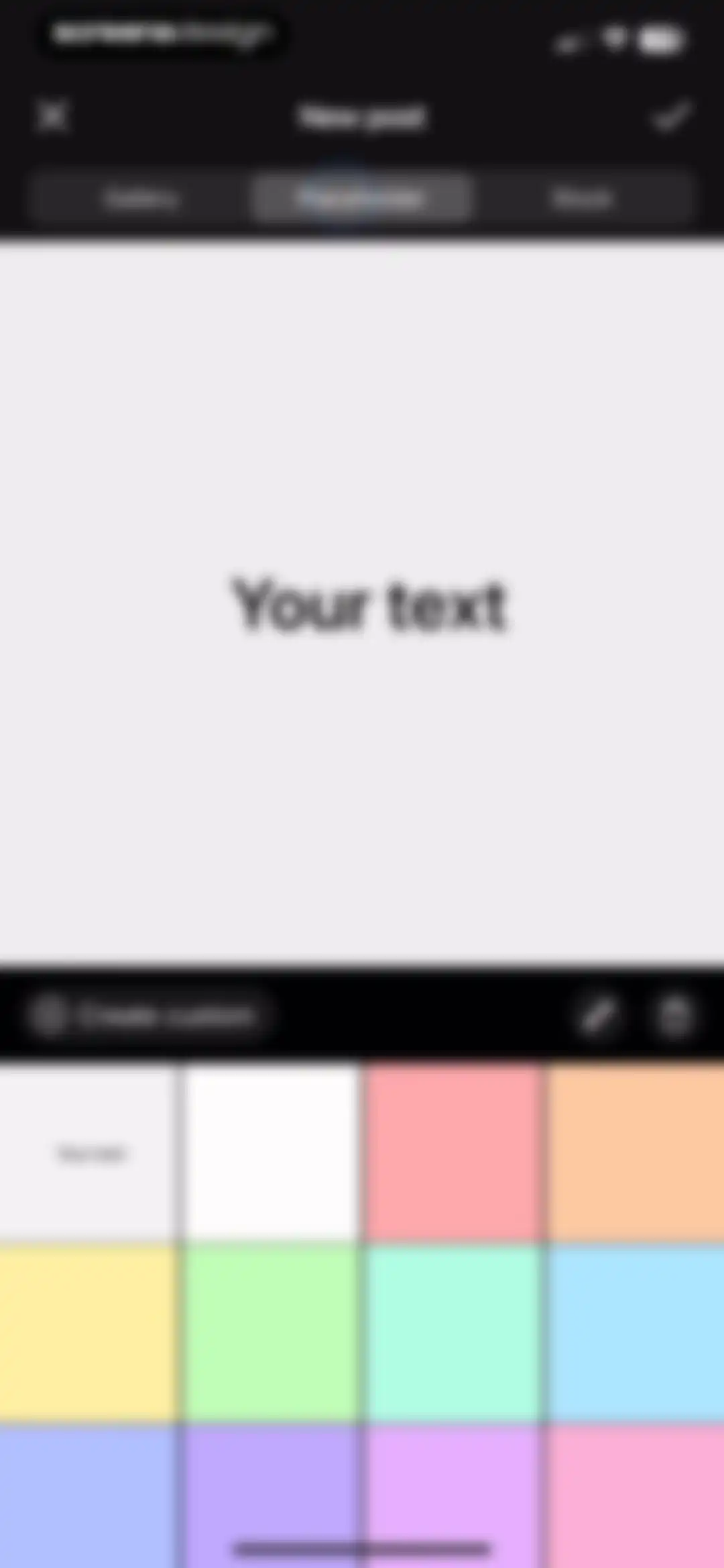 My Feed・Grid Preview & Planner screen 22