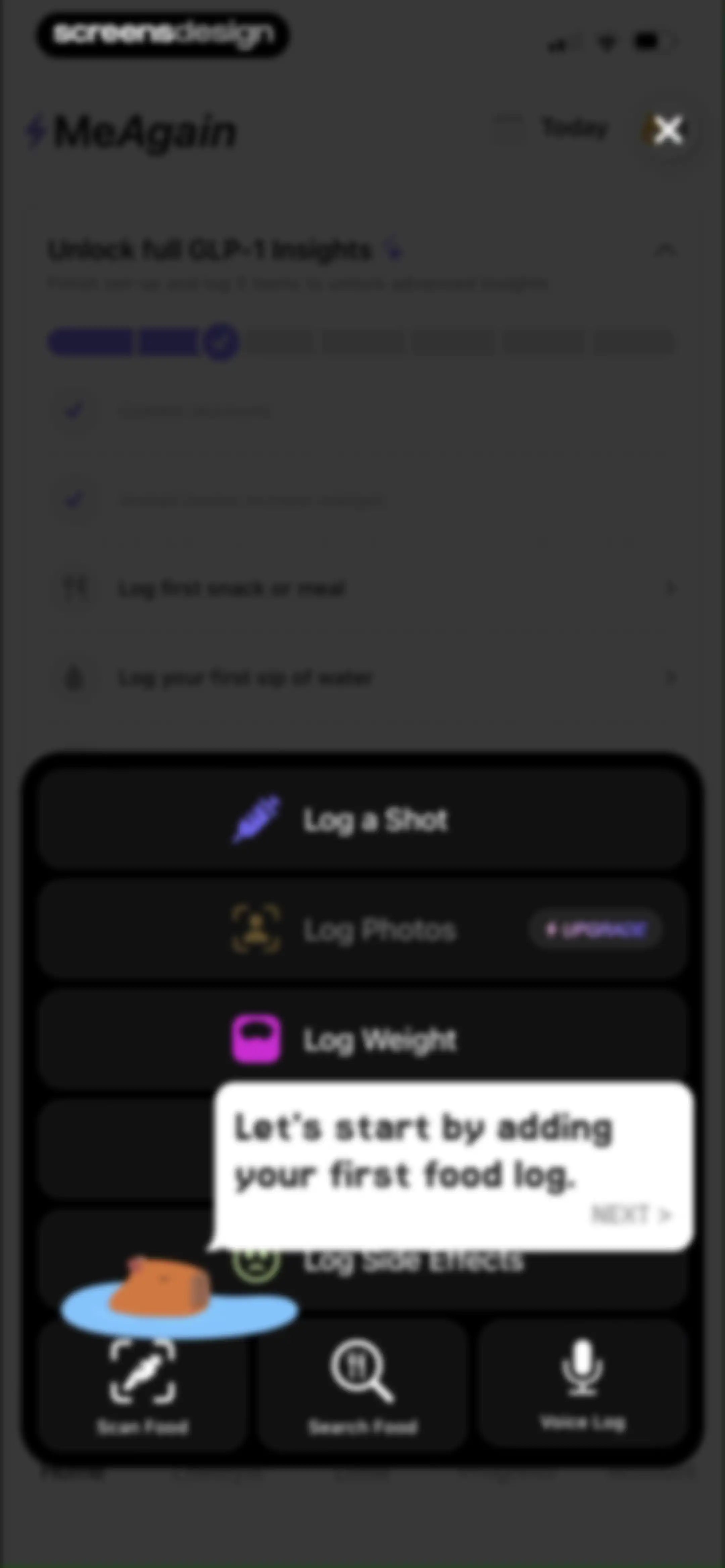 MeAgain: GLP-1 Tracker App screen 51