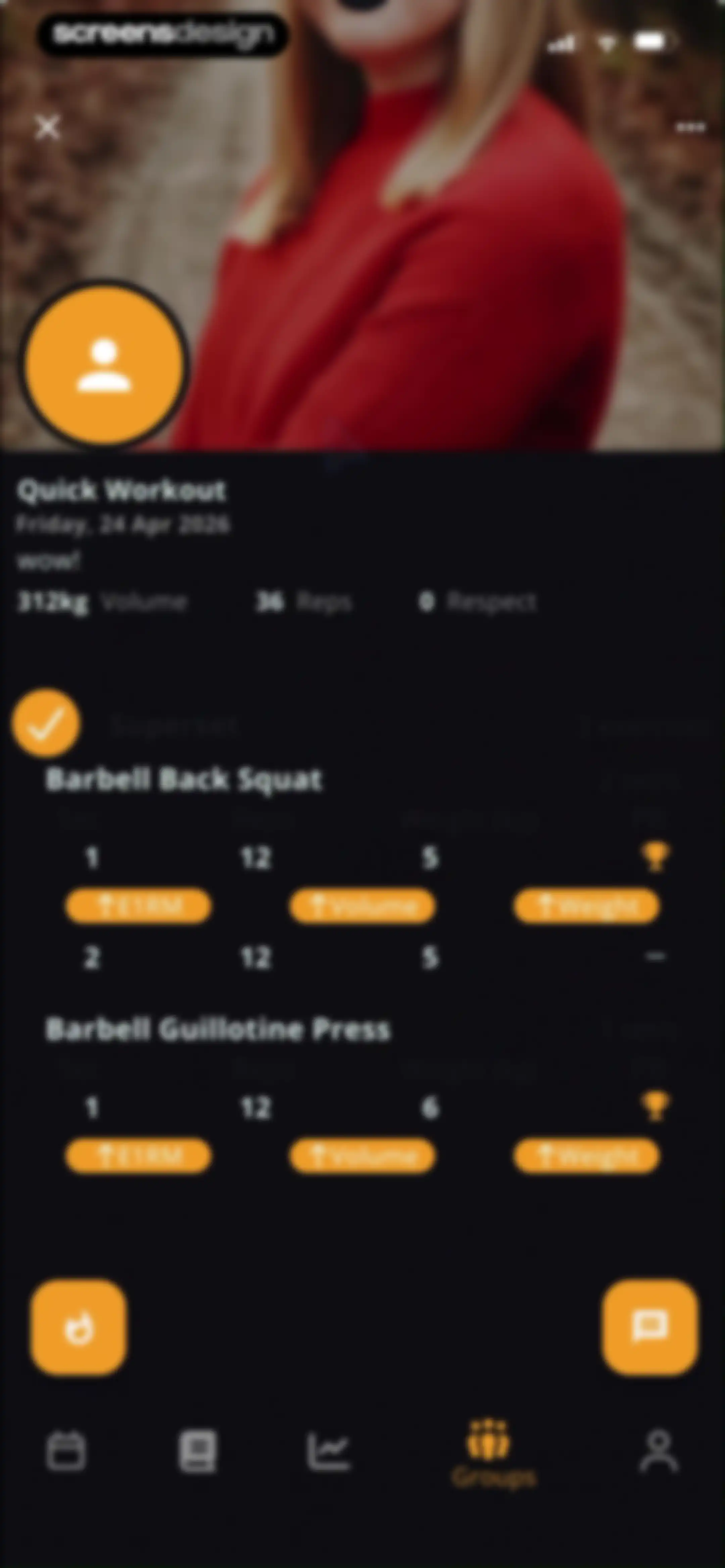 Stronger - Gym Workout Planner screen 163