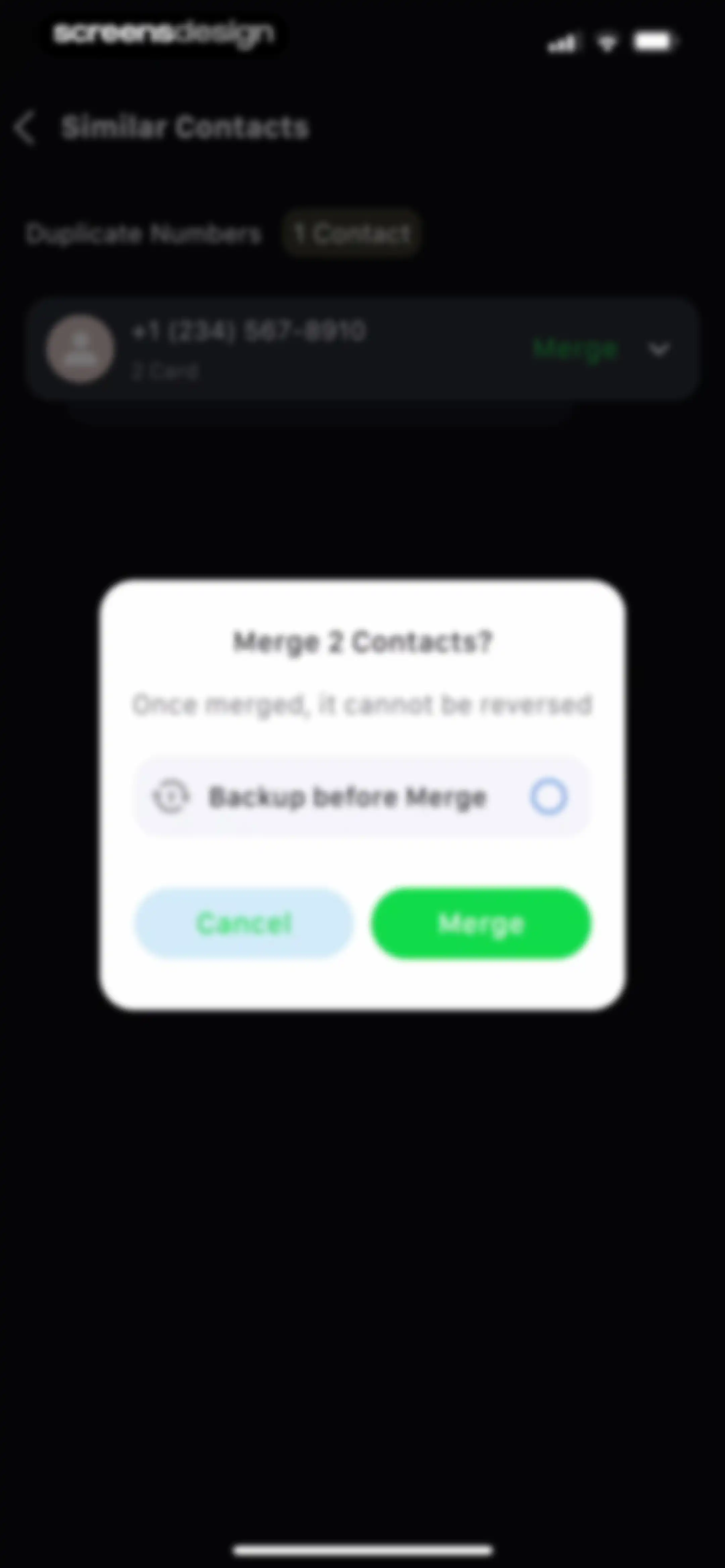 Device Care: Storage & Battery screen 57