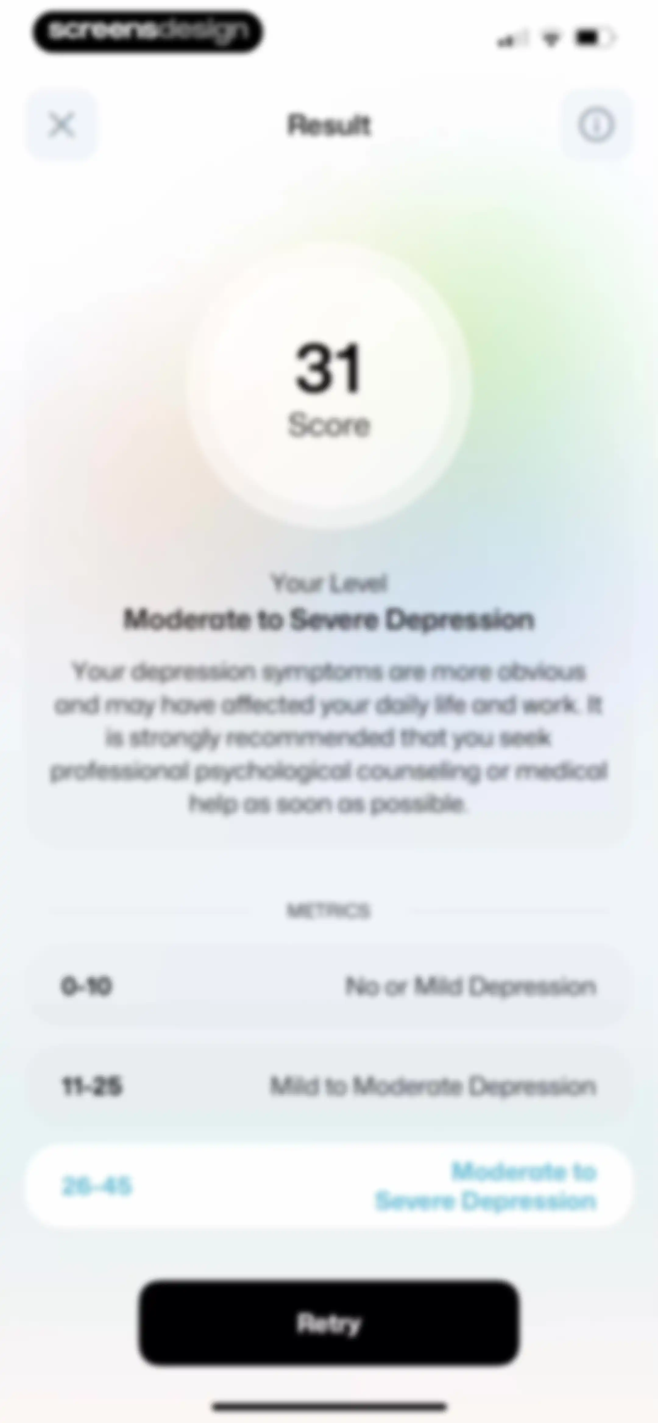 Wellance – AI Health & Balance screen 116