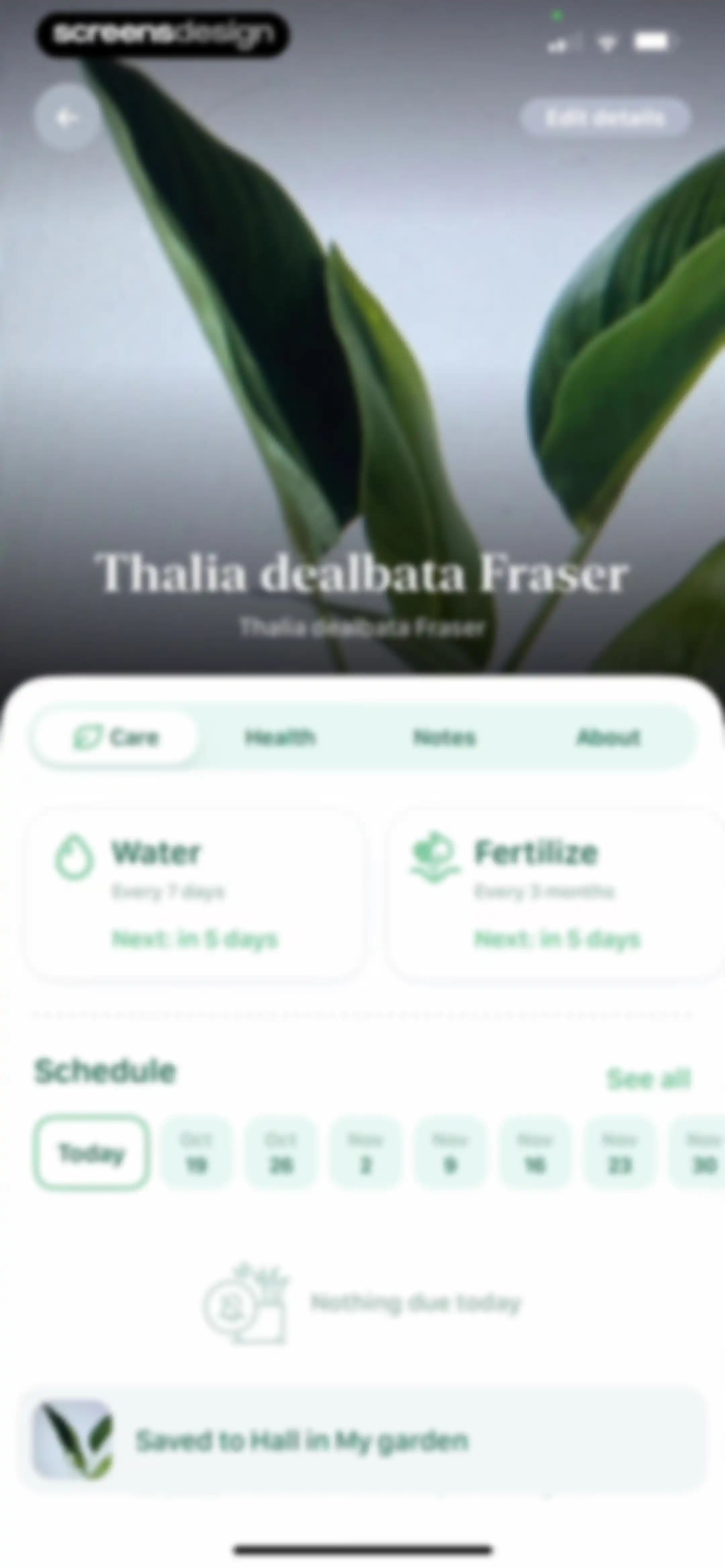 Blossom - Plant Care Guide screen 111