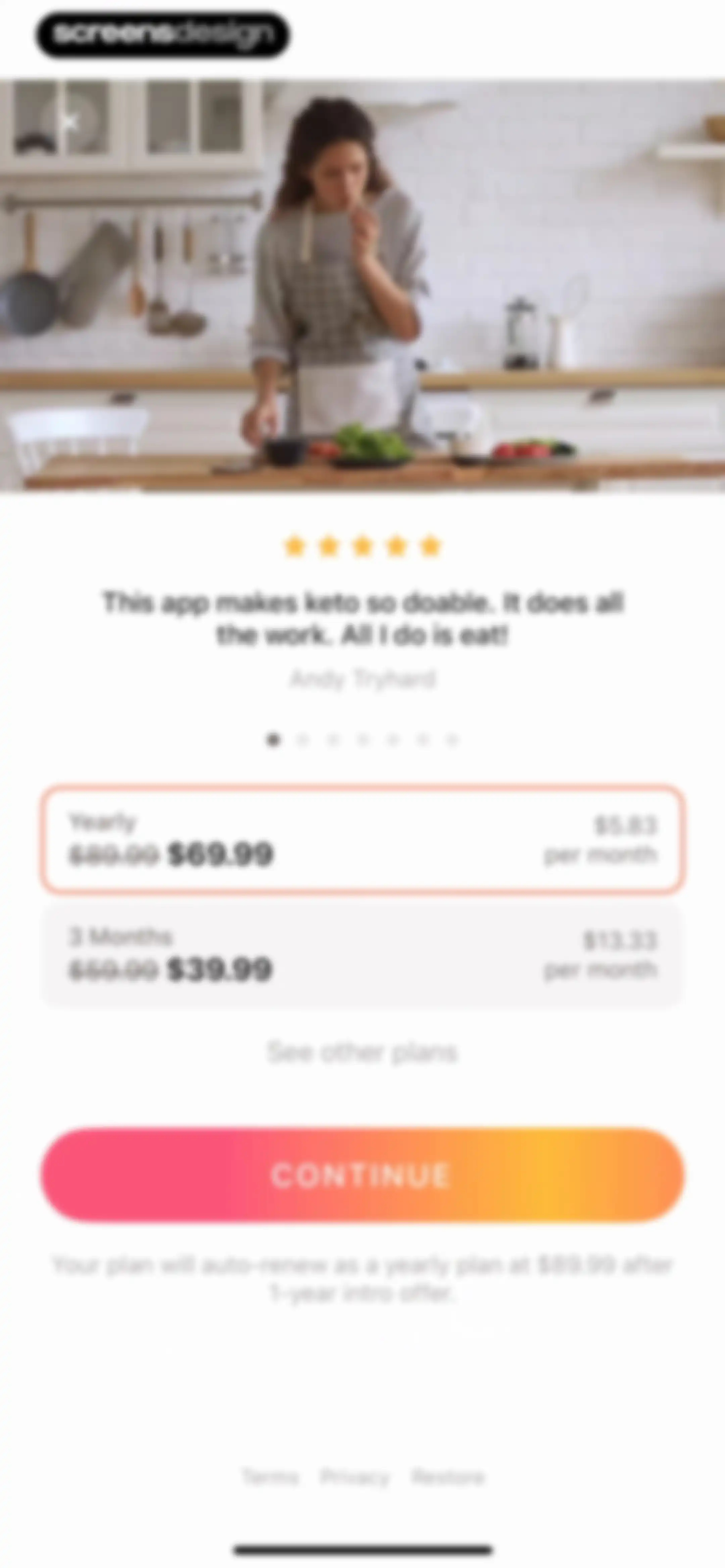 Keto Diet App － Carb Tracker screen 116