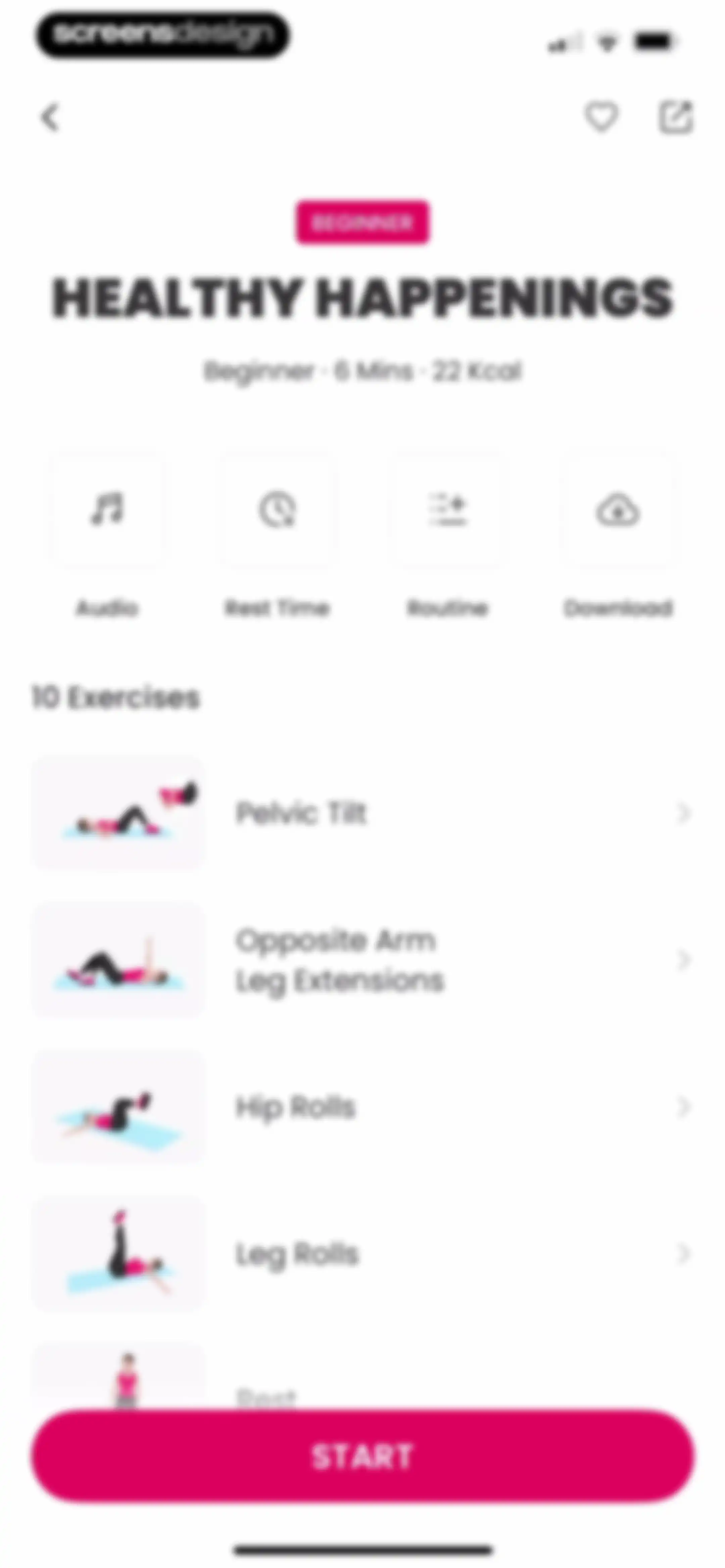 Workout for Women: Home & Gym screen 119