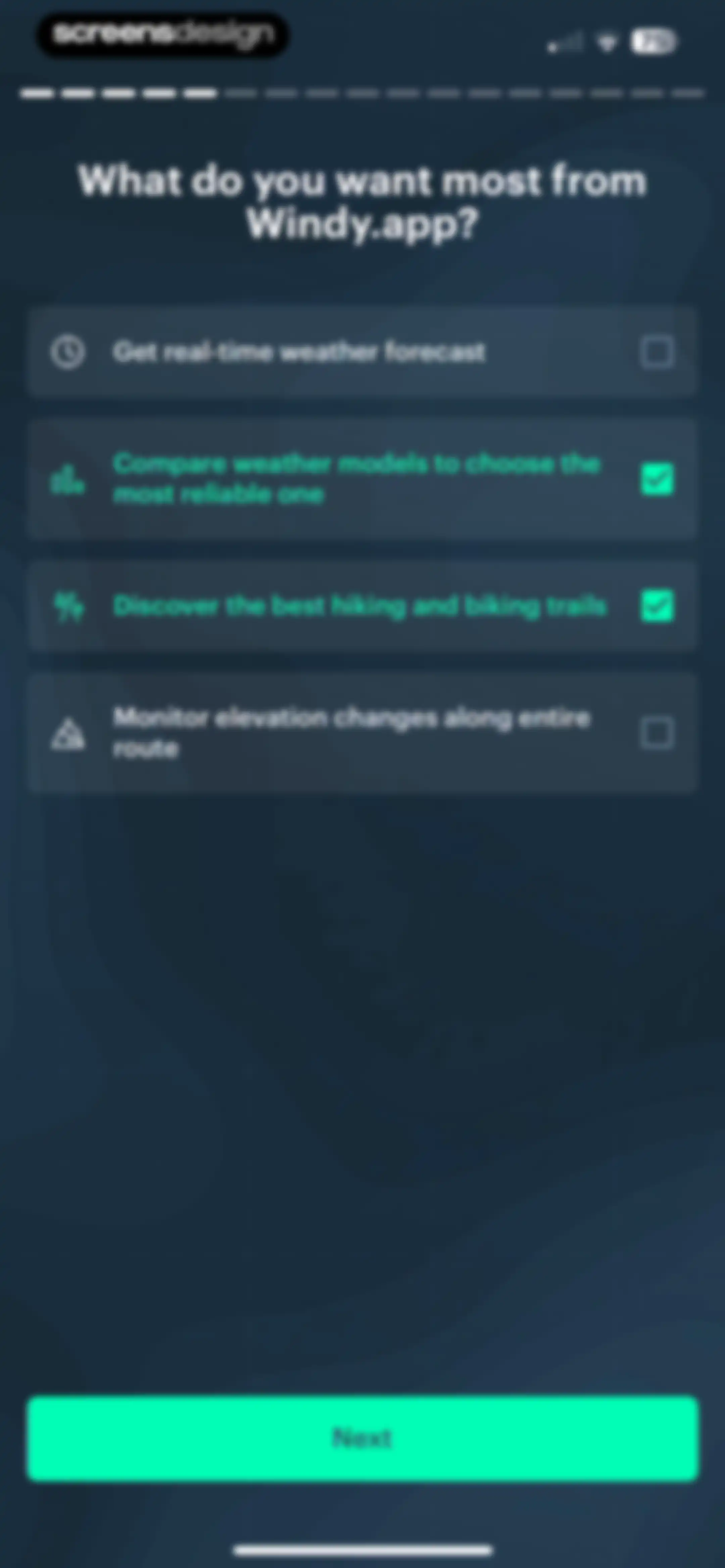 Windy.app — Wind, Tides, Radar screen 9