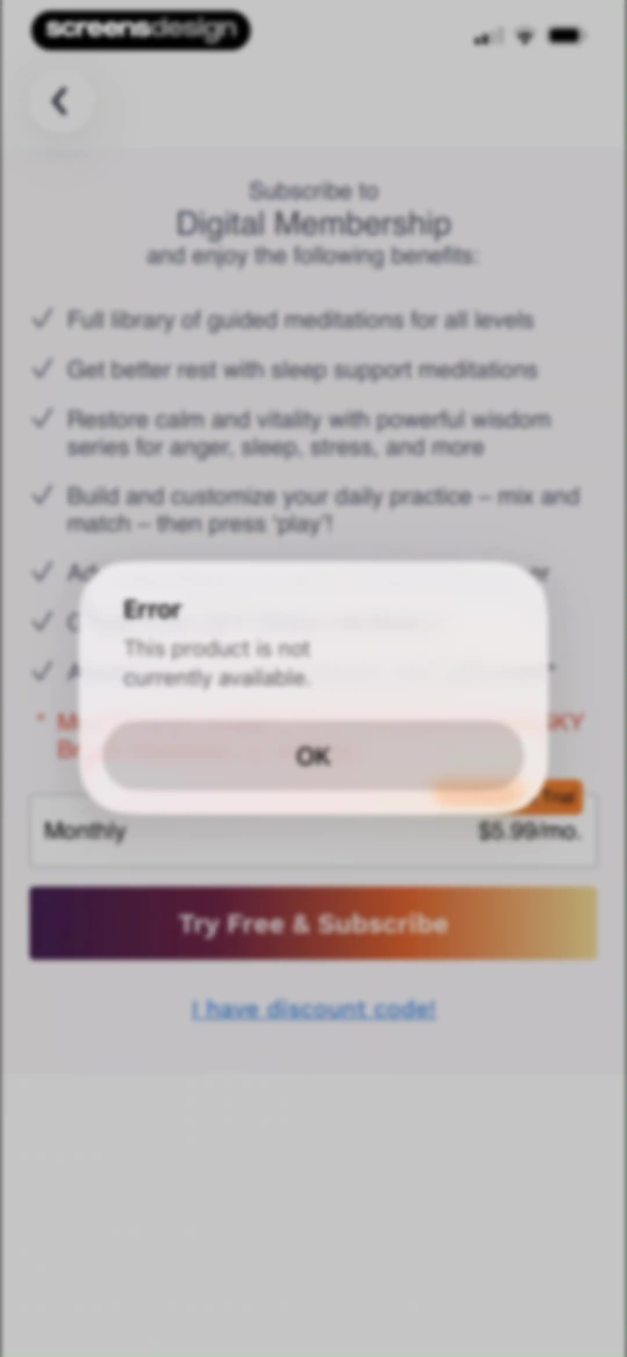 Art of Living Official App screen 55