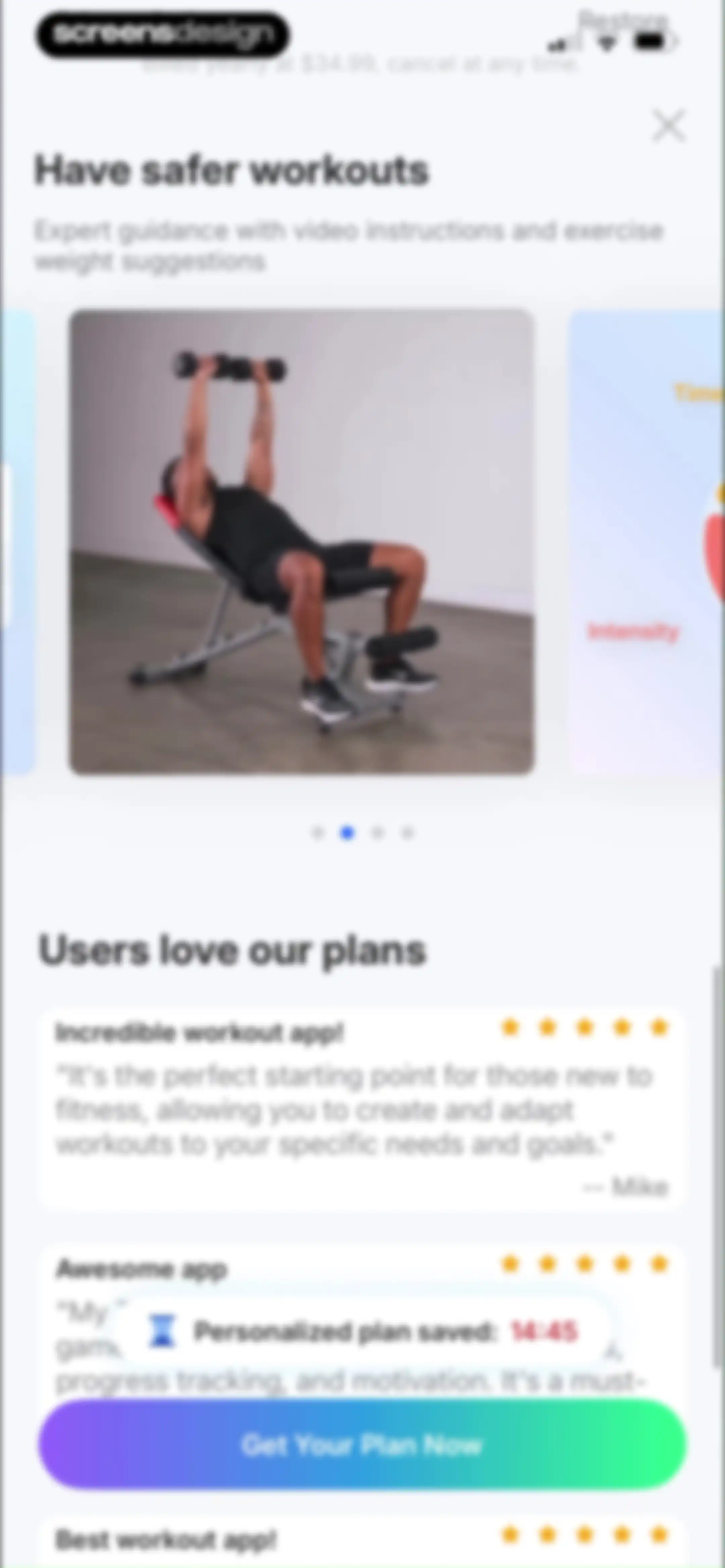 JEFIT Workout Plan Gym Tracker screen 34