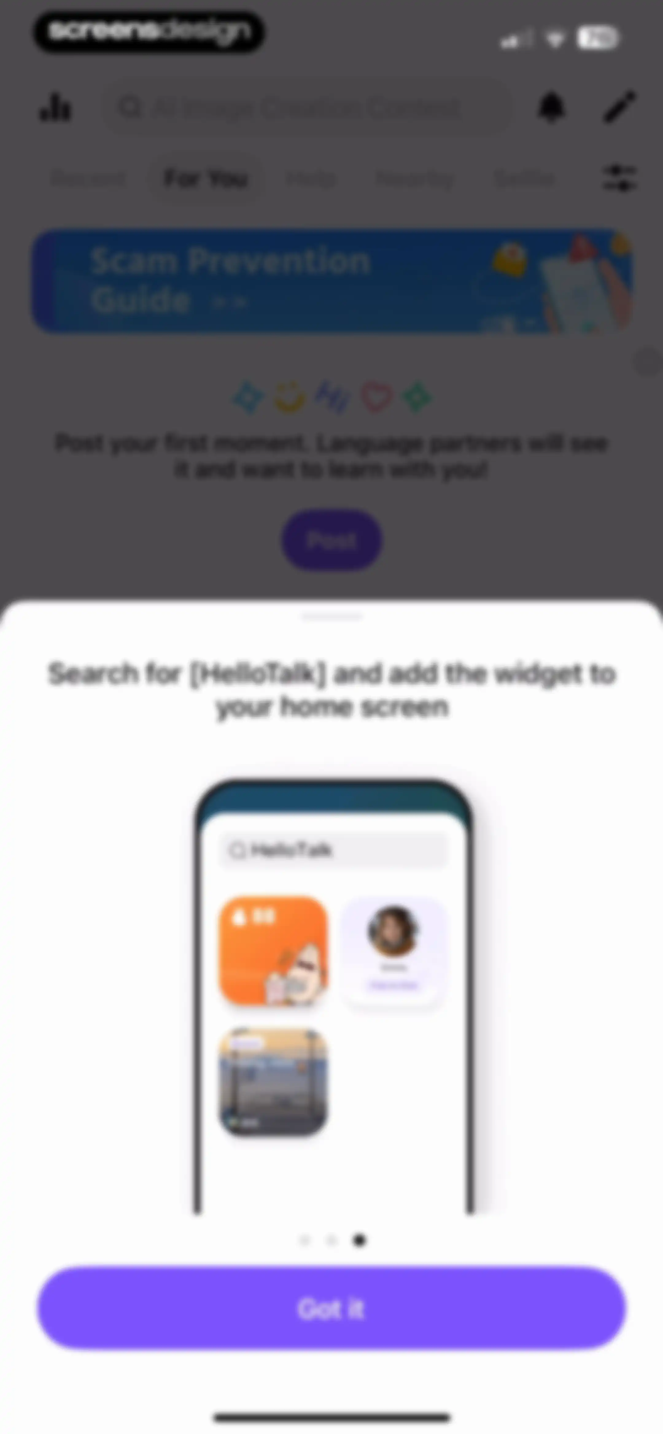 HelloTalk - Language Learning screen 126
