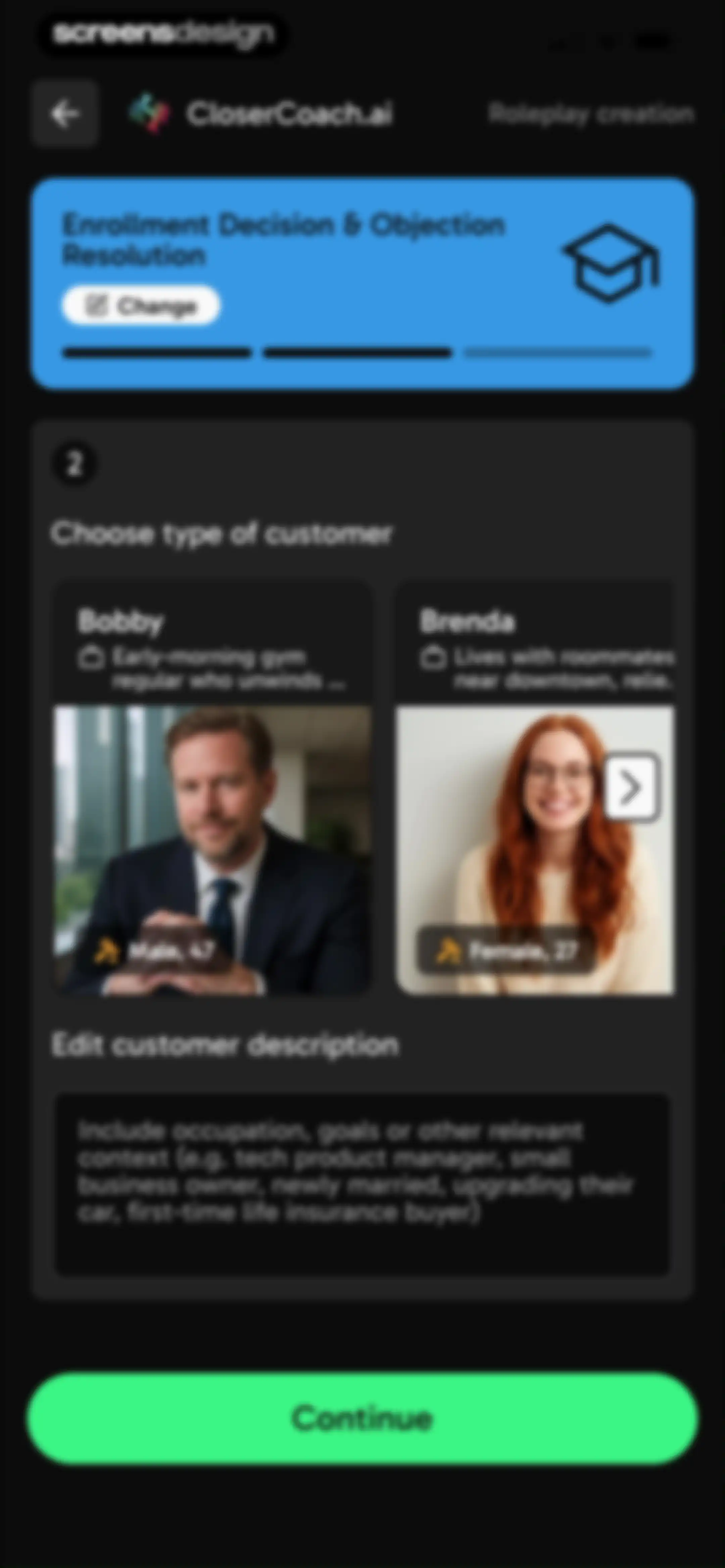 CloserCoach - AI Sales Trainer screen 71