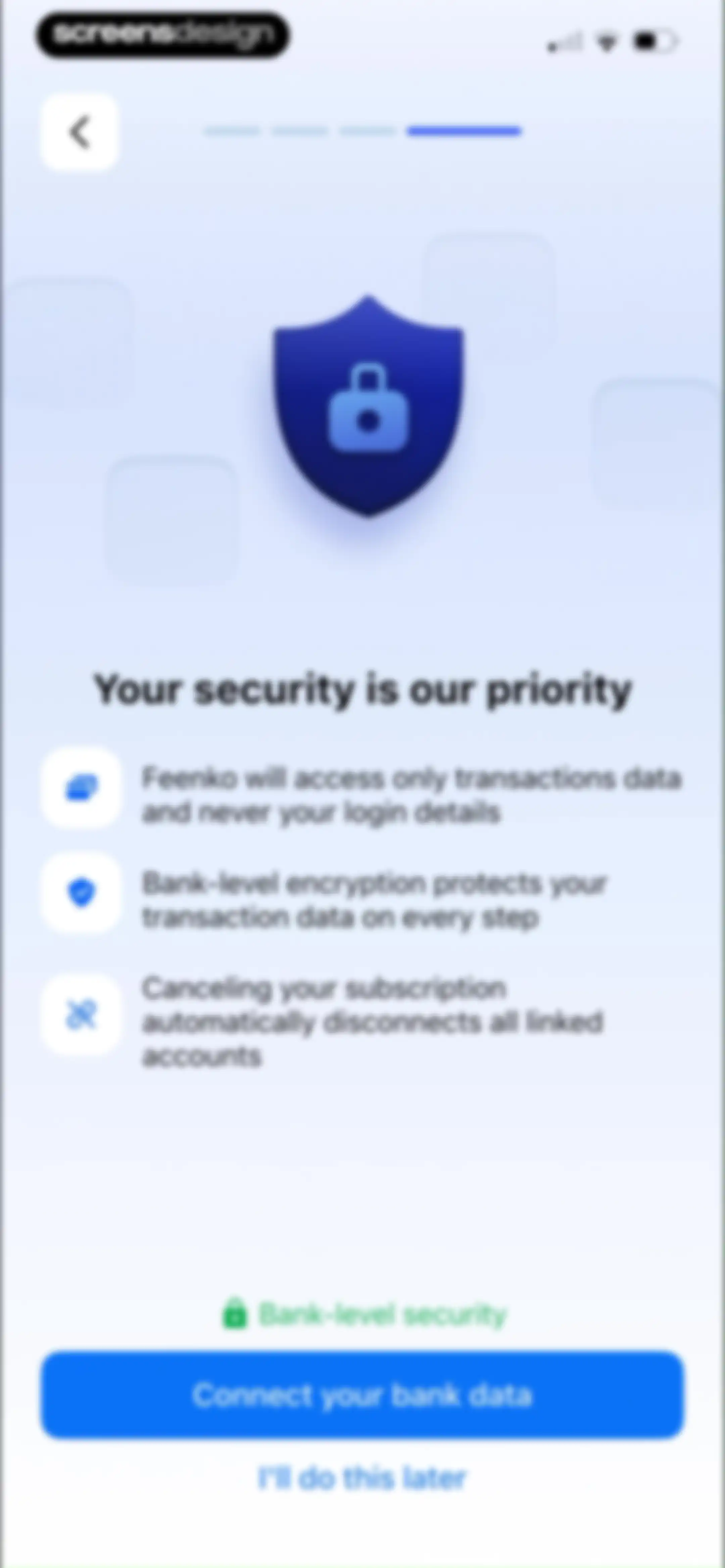 Feenko: Cancel Subscription screen 37