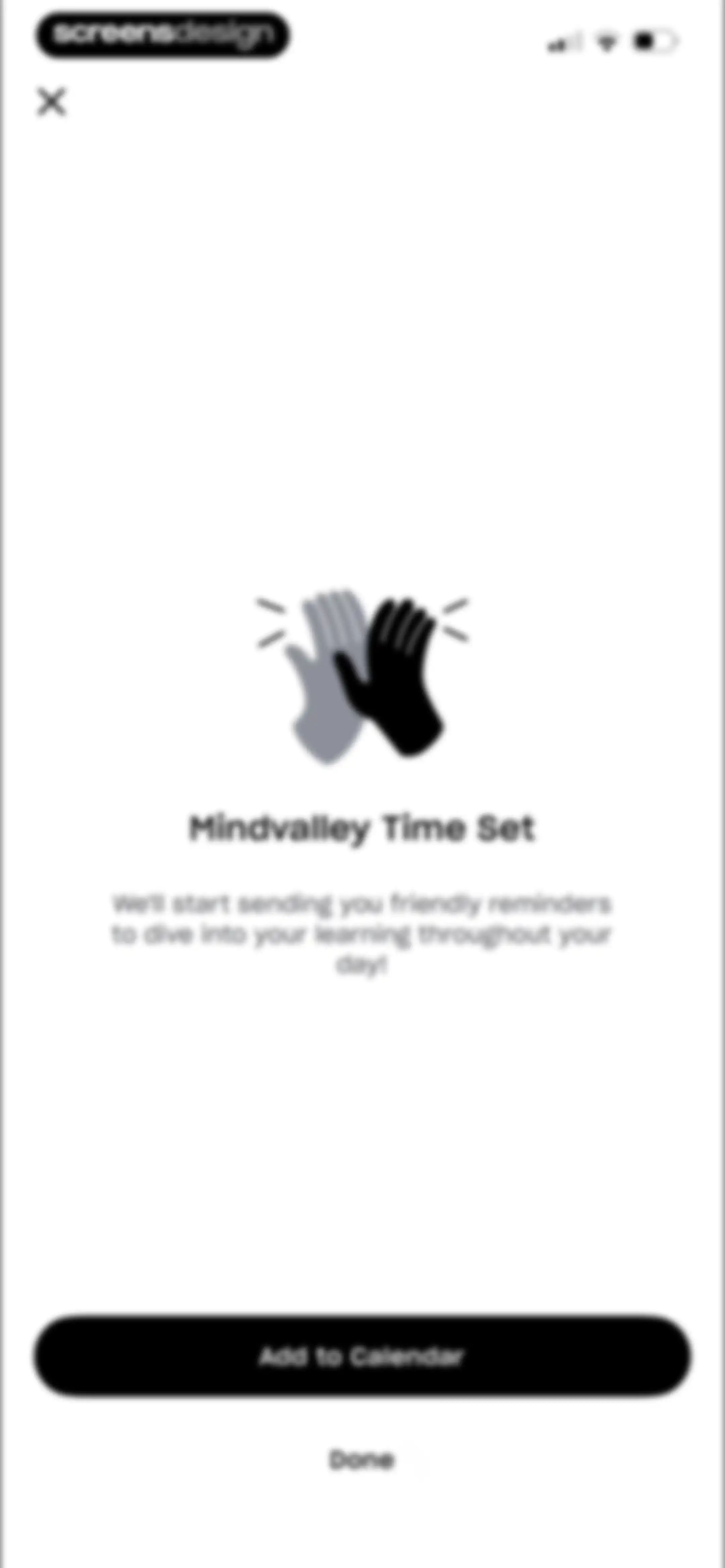 Mindvalley: Self Improvement screen 208