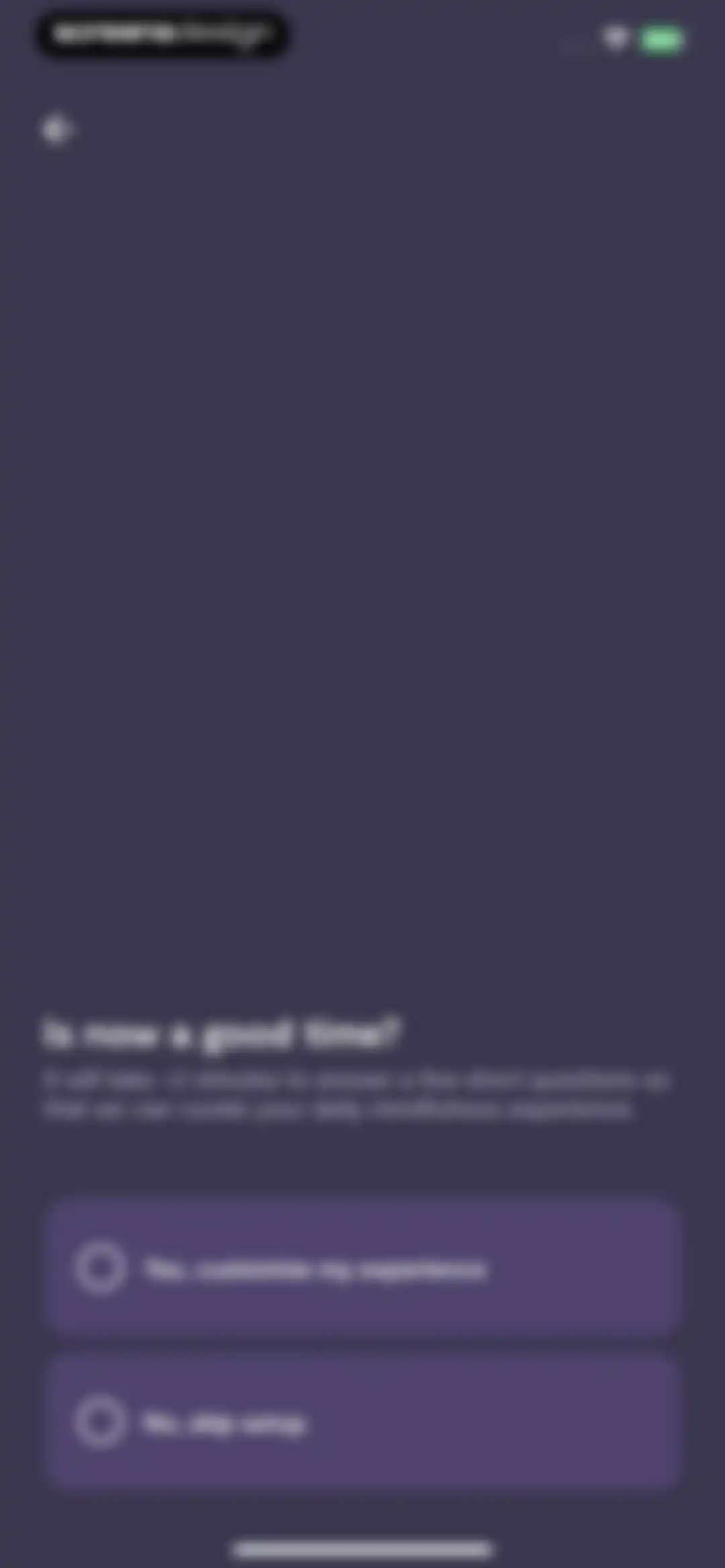 Mindfulness.com Meditation App screen 5