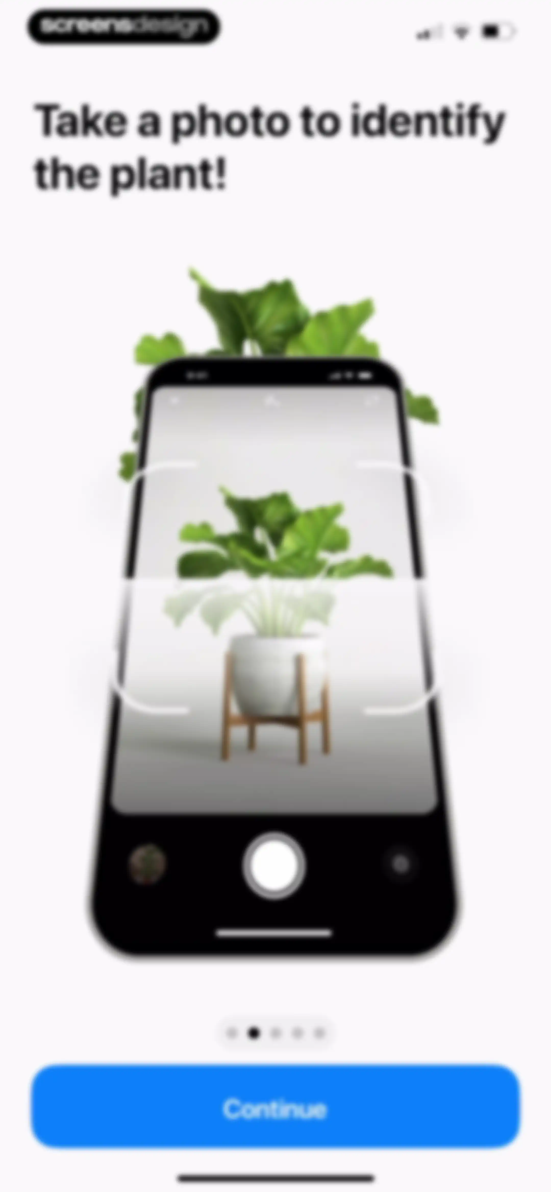 Plant App: Plant Identifier screen 4